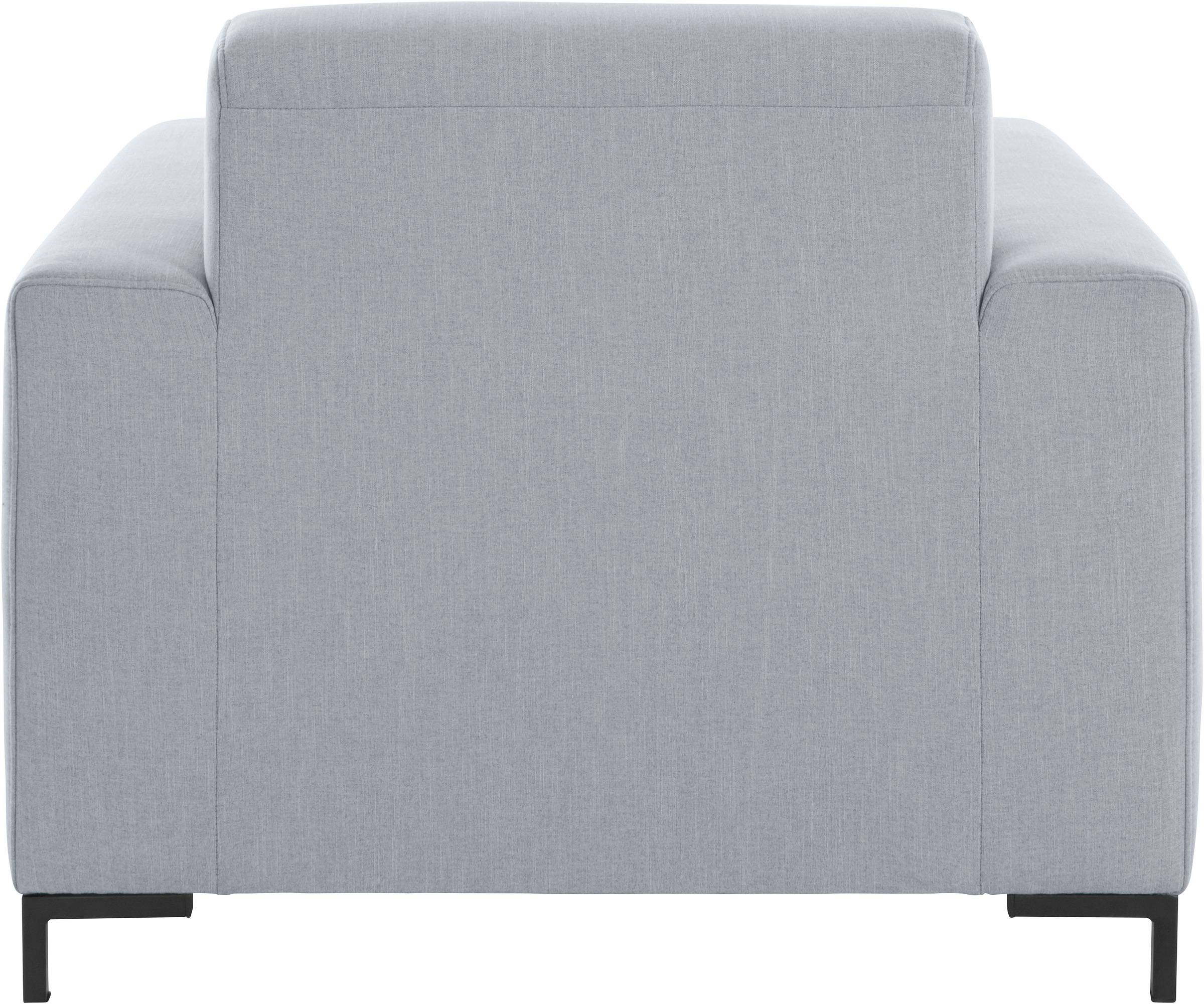 OTTO products Sessel »Grazzo«, hochwertige Stoffe aus recyceltem Material, Steppung im Sitzbereich