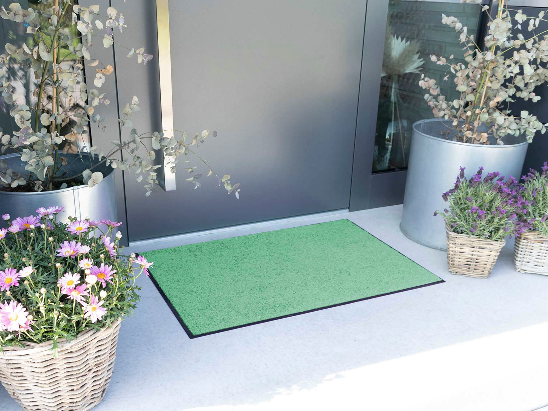 Primaflor-Ideen in Textil Fußmatte »CLEAN, Made in Belgium«, rechteckig, 8,5 mm Höhe, Schmutzfangmatte, große Farbauswahl, waschbar
