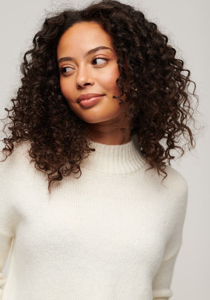 Superdry Strickpullover »Essential Mock Neck Jumper«