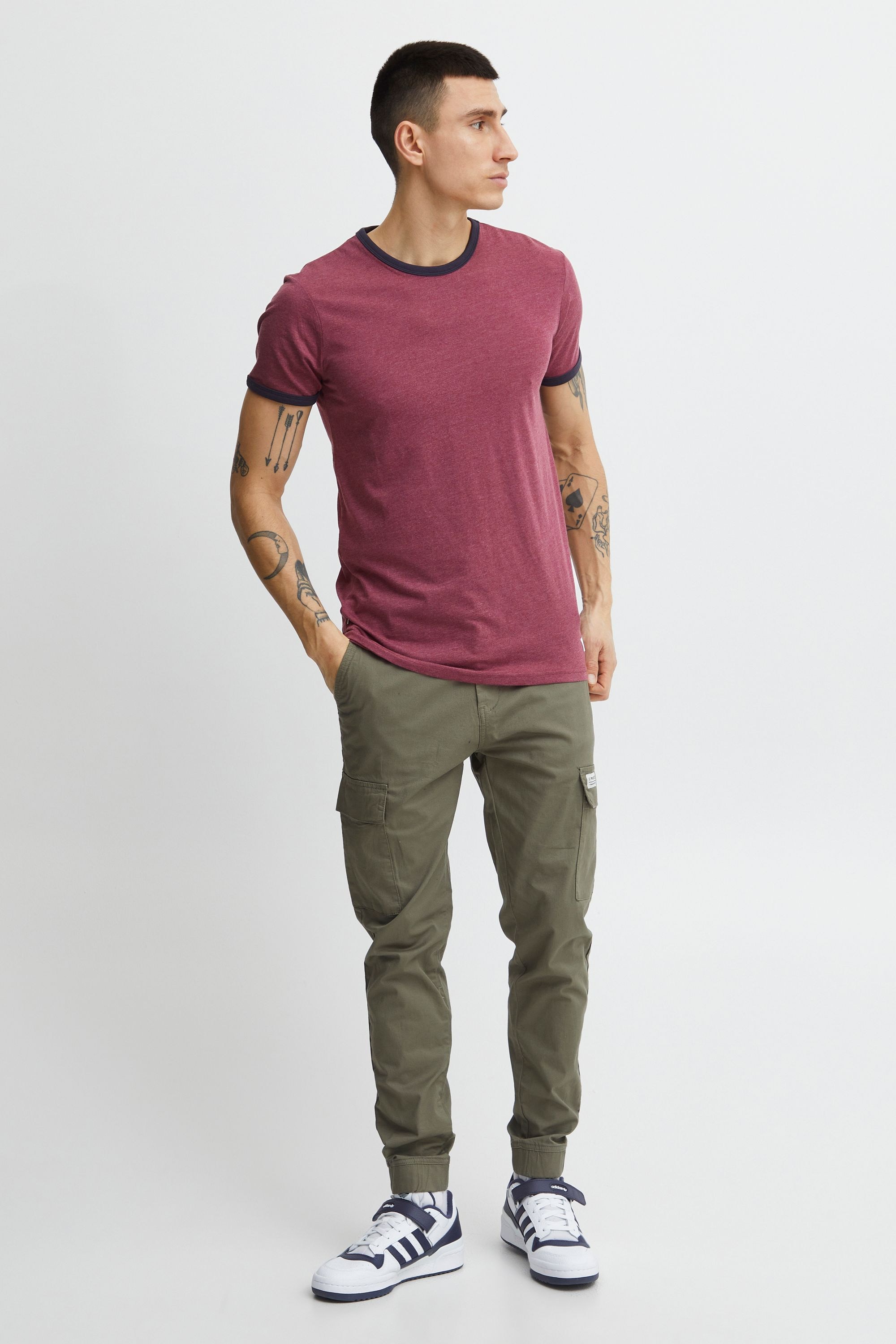 !Solid Rundhalsshirt »Rundhalsshirt SDManoldo«