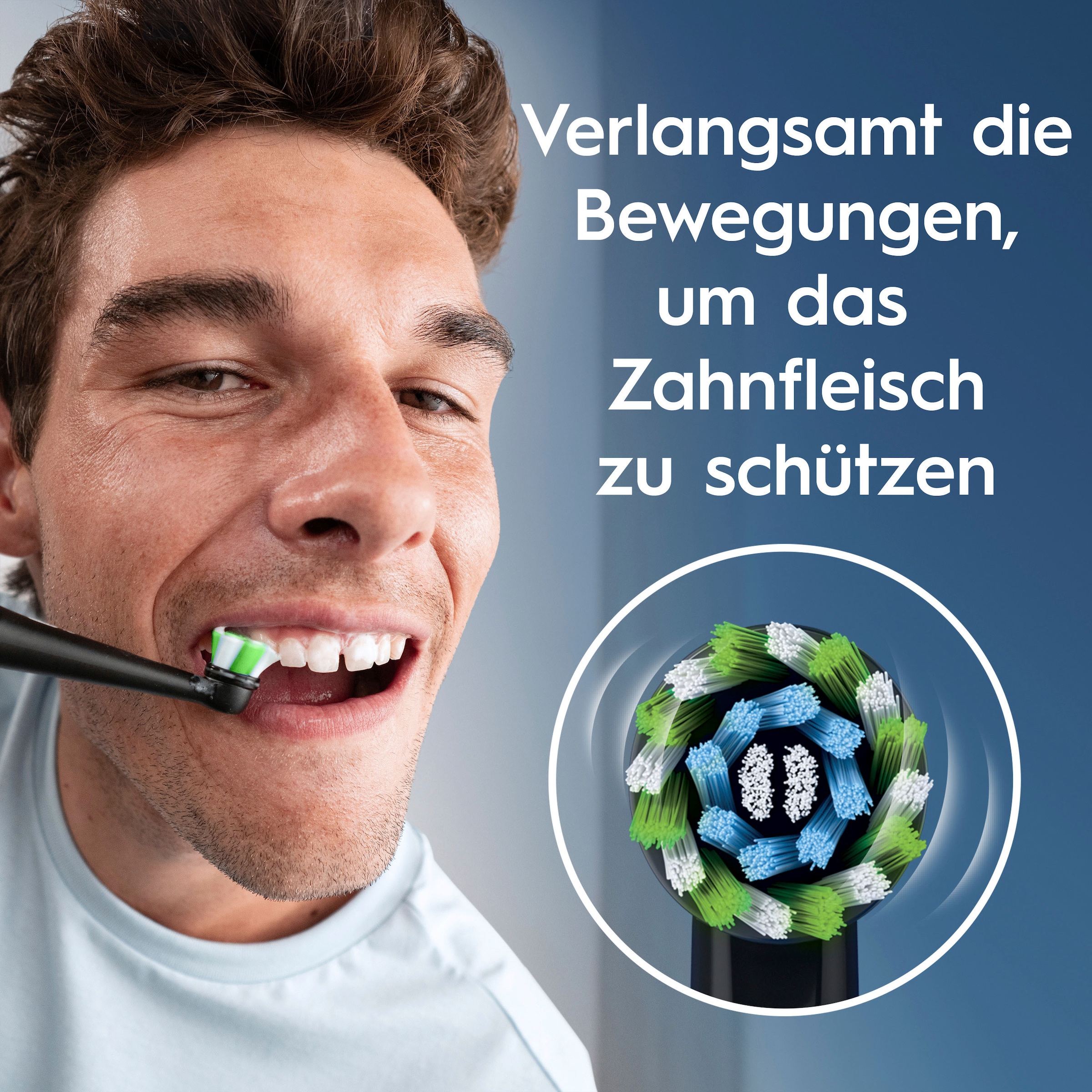 Oral-B Elektrische Zahnbürste »PRO Series 1« 1 Stk. Aufsteckbürsten Drucksensor