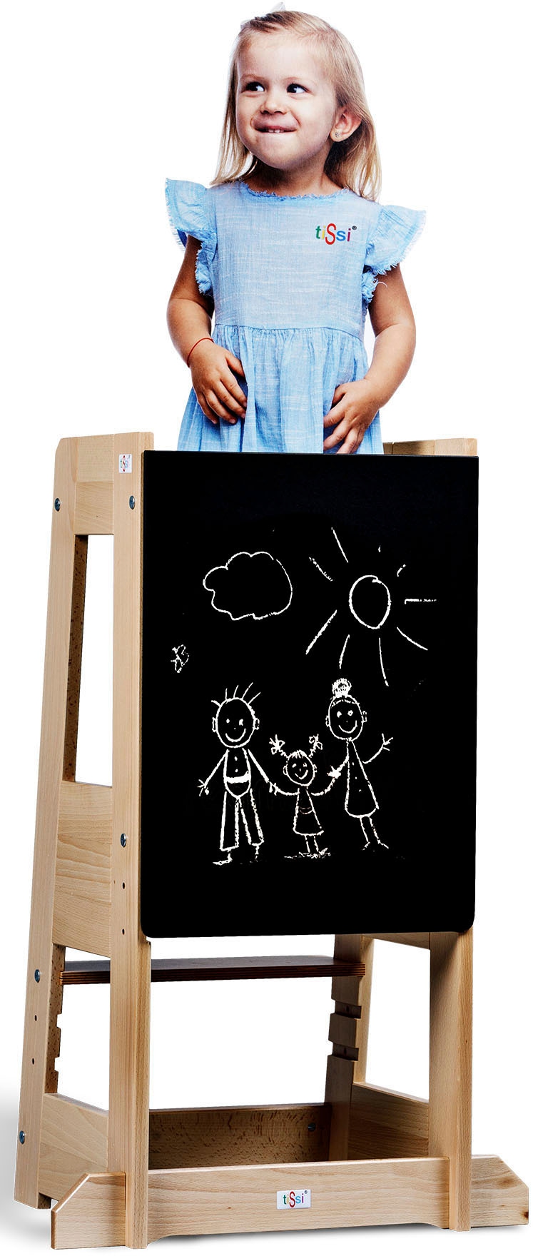 tiSsi® Tafel »schwarz«, passend für tiSsi® Lernturm Felix; Made in Europe