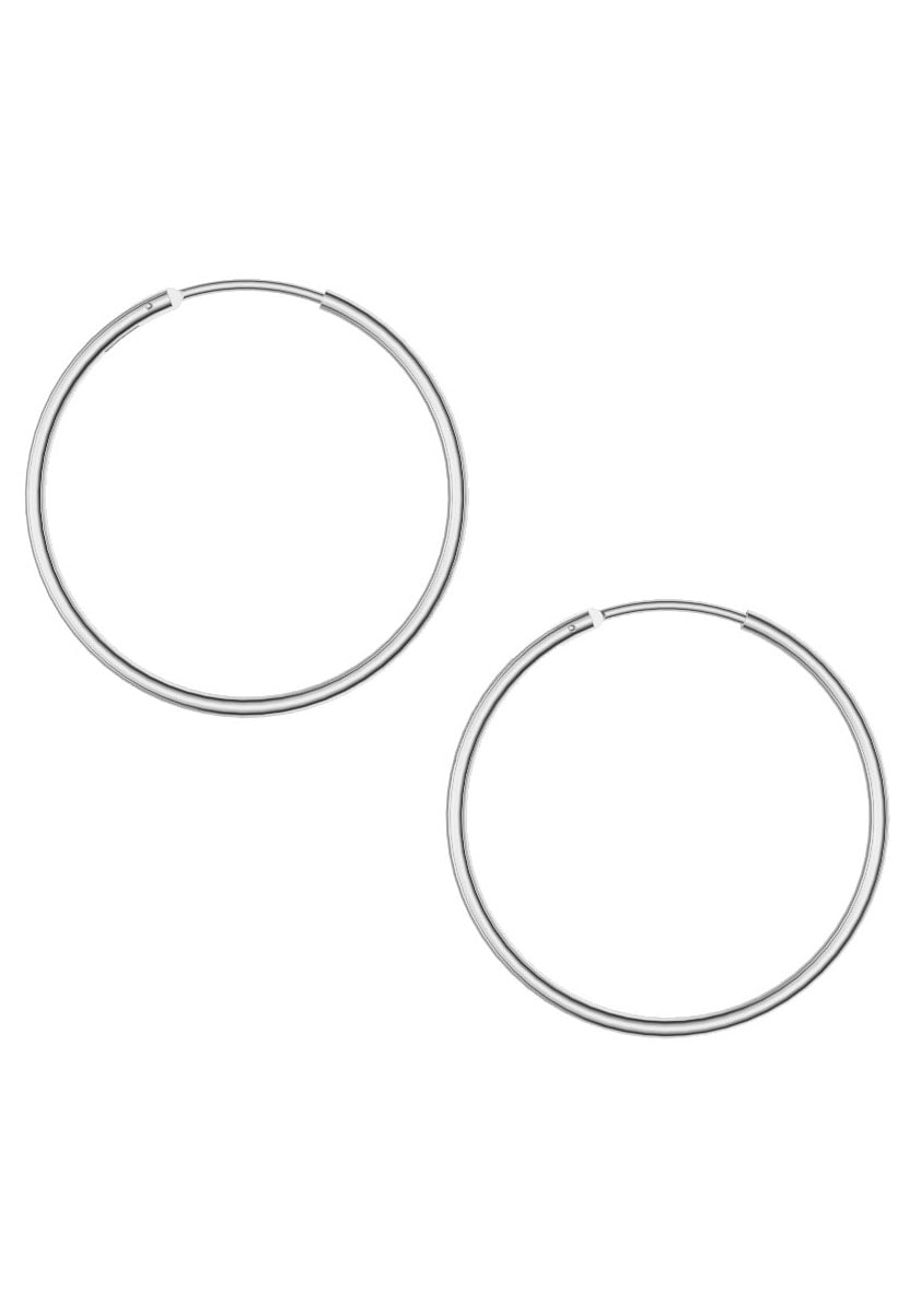 Firetti Paar Creolen »Schmuck Geschenk Silber 925 1,5 mm breit«, Made in Germany