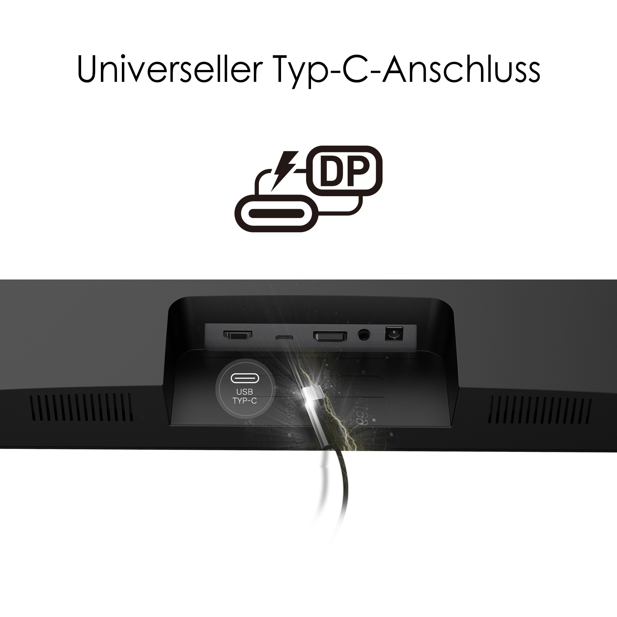 MSI LCD-Monitor »Modern MD271P«, 69 cm/27 Zoll, 1920 x 1080 px, Full HD, 5 ms Reaktionszeit, 75 Hz, 3 Jahre Herstellergarantie, höhenverstellbar, USB-C
