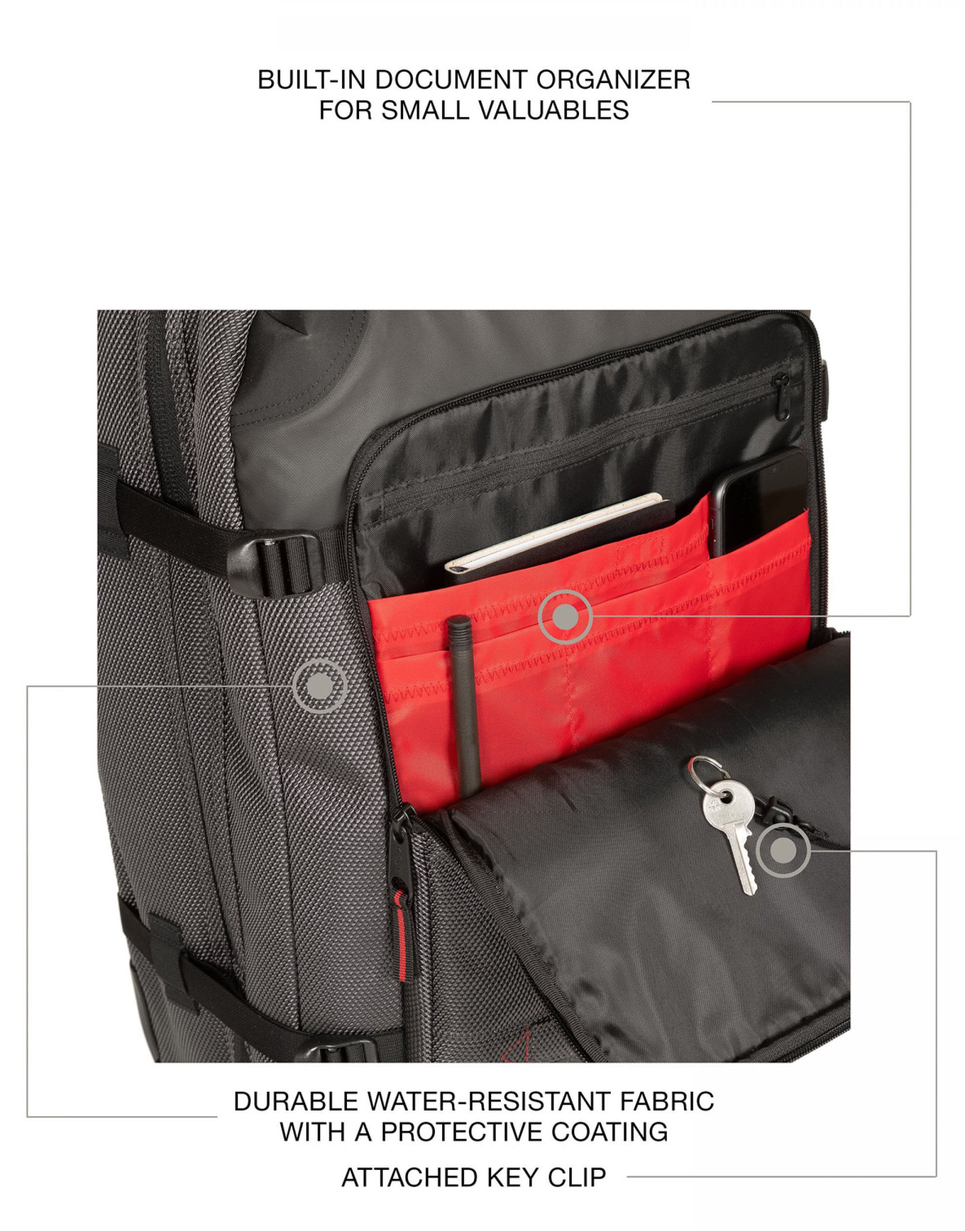 Eastpak Reisetasche »TRANVERZ S«, mit 2 Rollen, enthält recyceltes Material (Global Recycled Standard)