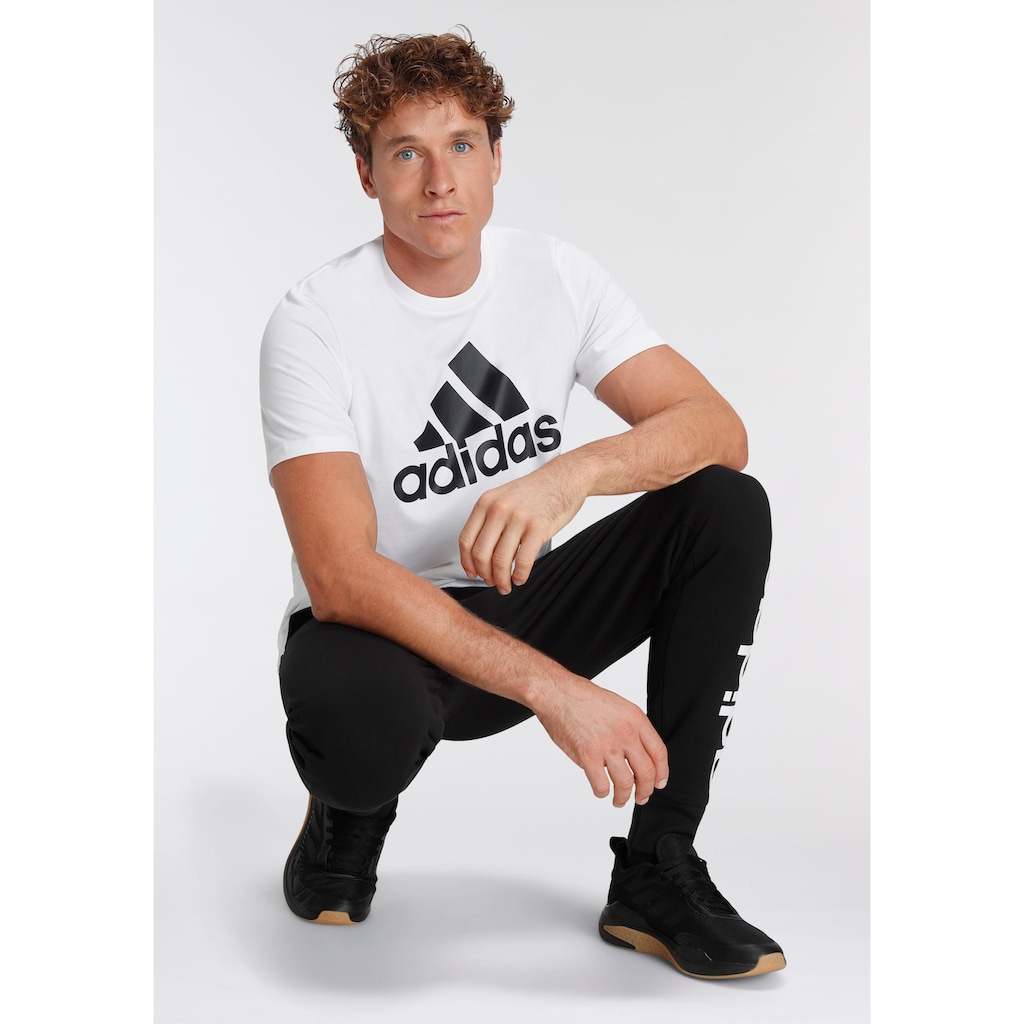 adidas Sportswear Sporthose »ESSENTIALS FRENCH TERRY TAPERED CUFF LOGO HOSE«, (1 tlg.)