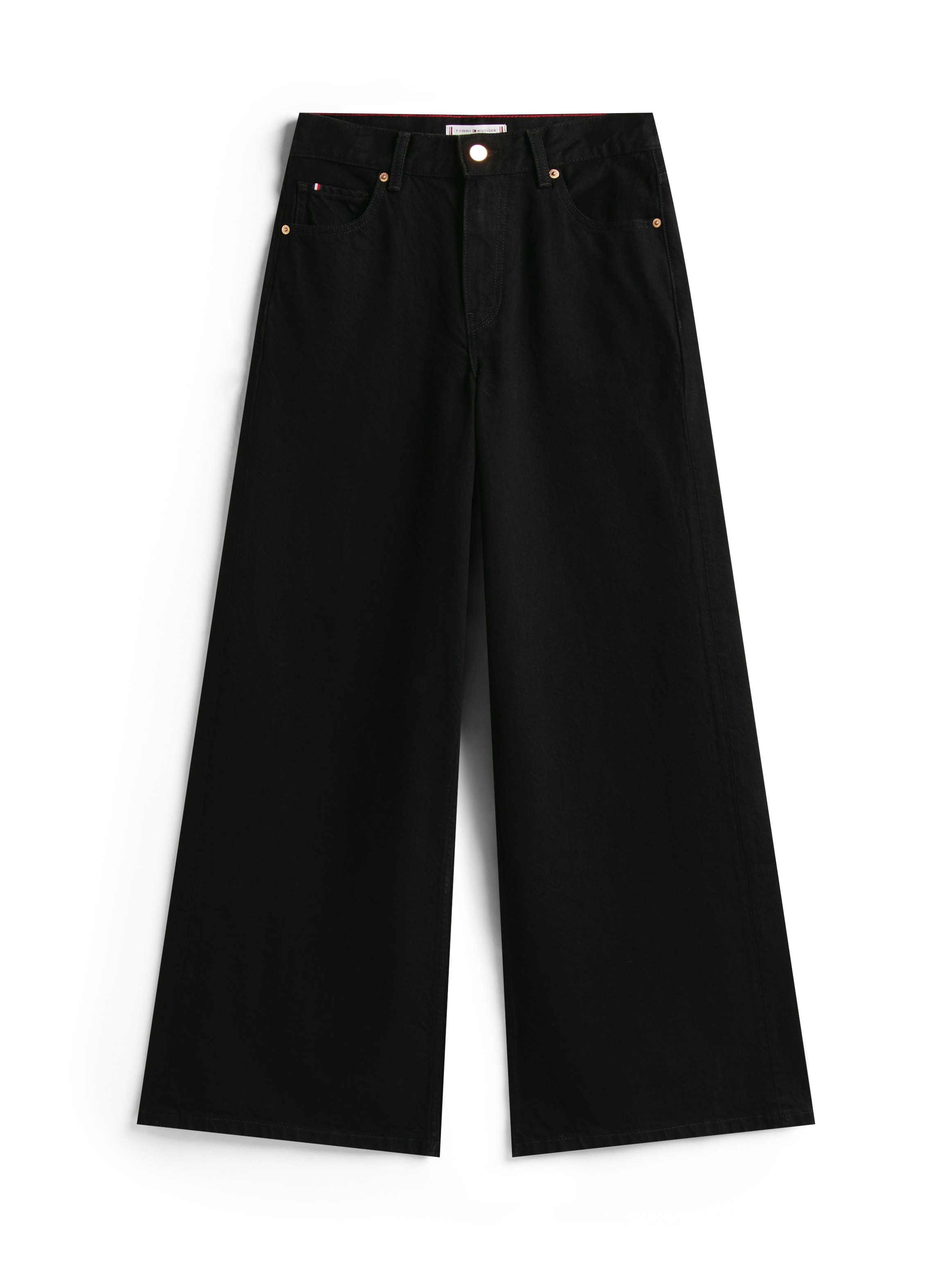 Tommy Hilfiger High-waist-Jeans »DNM BLACK 70's WIDE LEG HW«