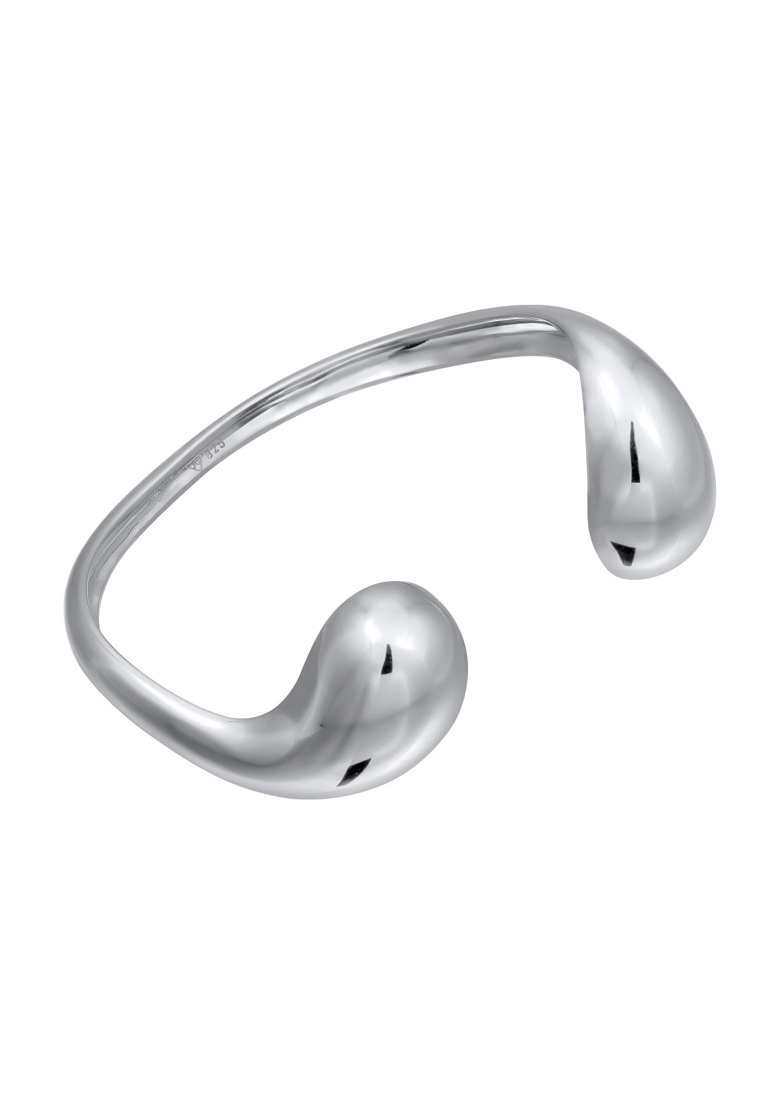 Elli Premium Armreif »Armband Armreif Tropfen 925 Sterling Silber«