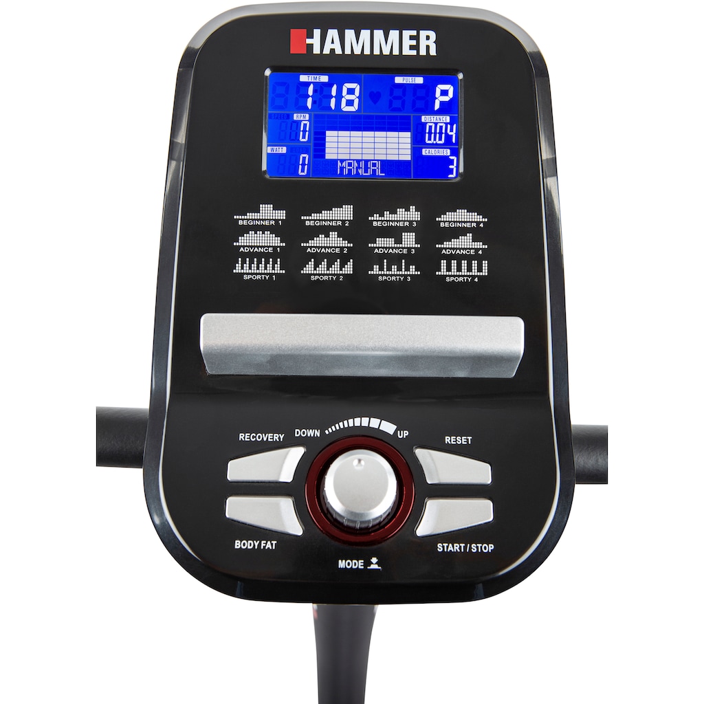 Hammer Ergometer »SX8 BT«, mit Bluetooth-Technologie für Fitness-Apps wie Kinomap, iConsole oder BitGym