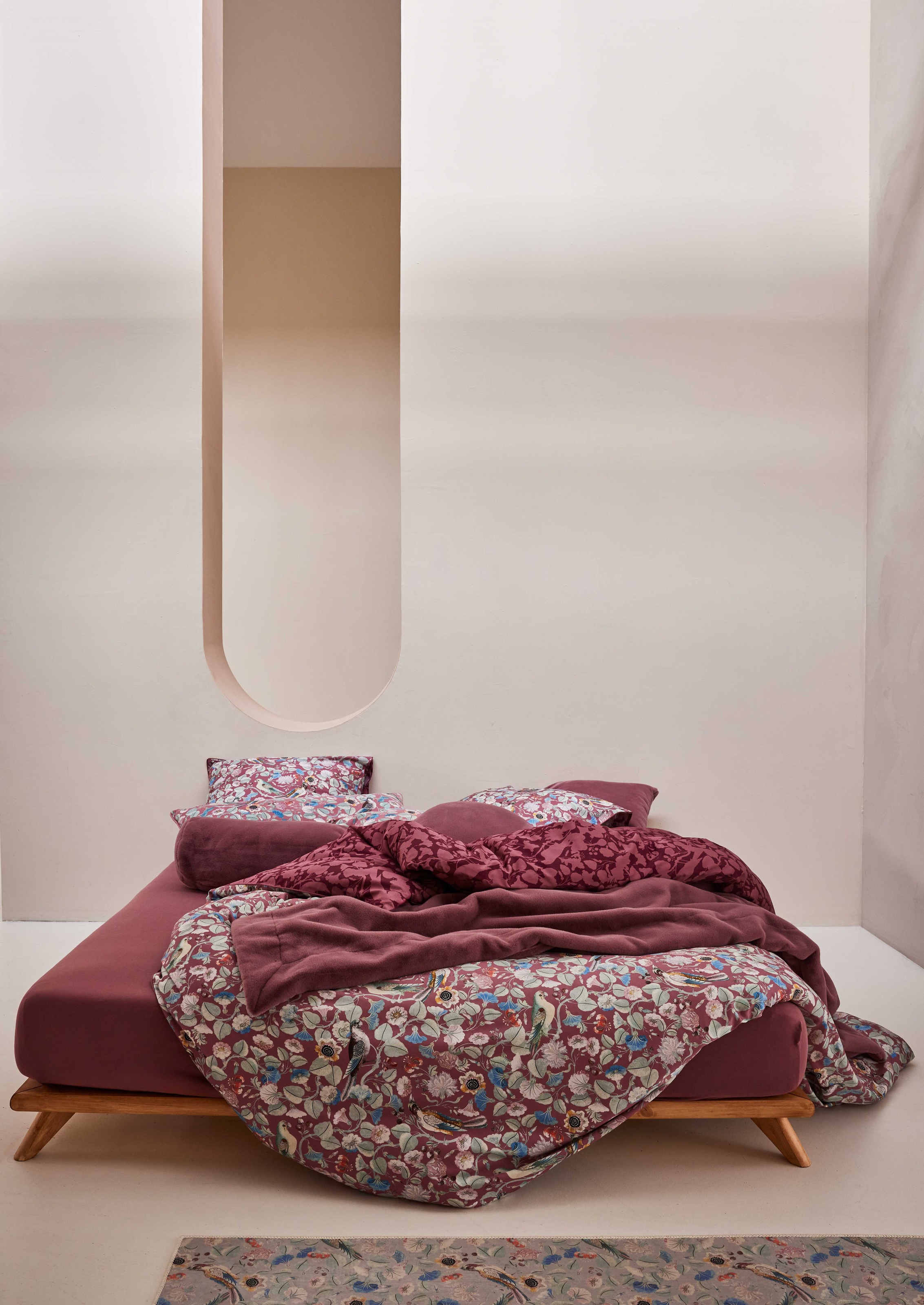 Essenza Wendebettwäsche »Aleste, 100% Bio-Baumwollsatin« 2 Stk. tlg.