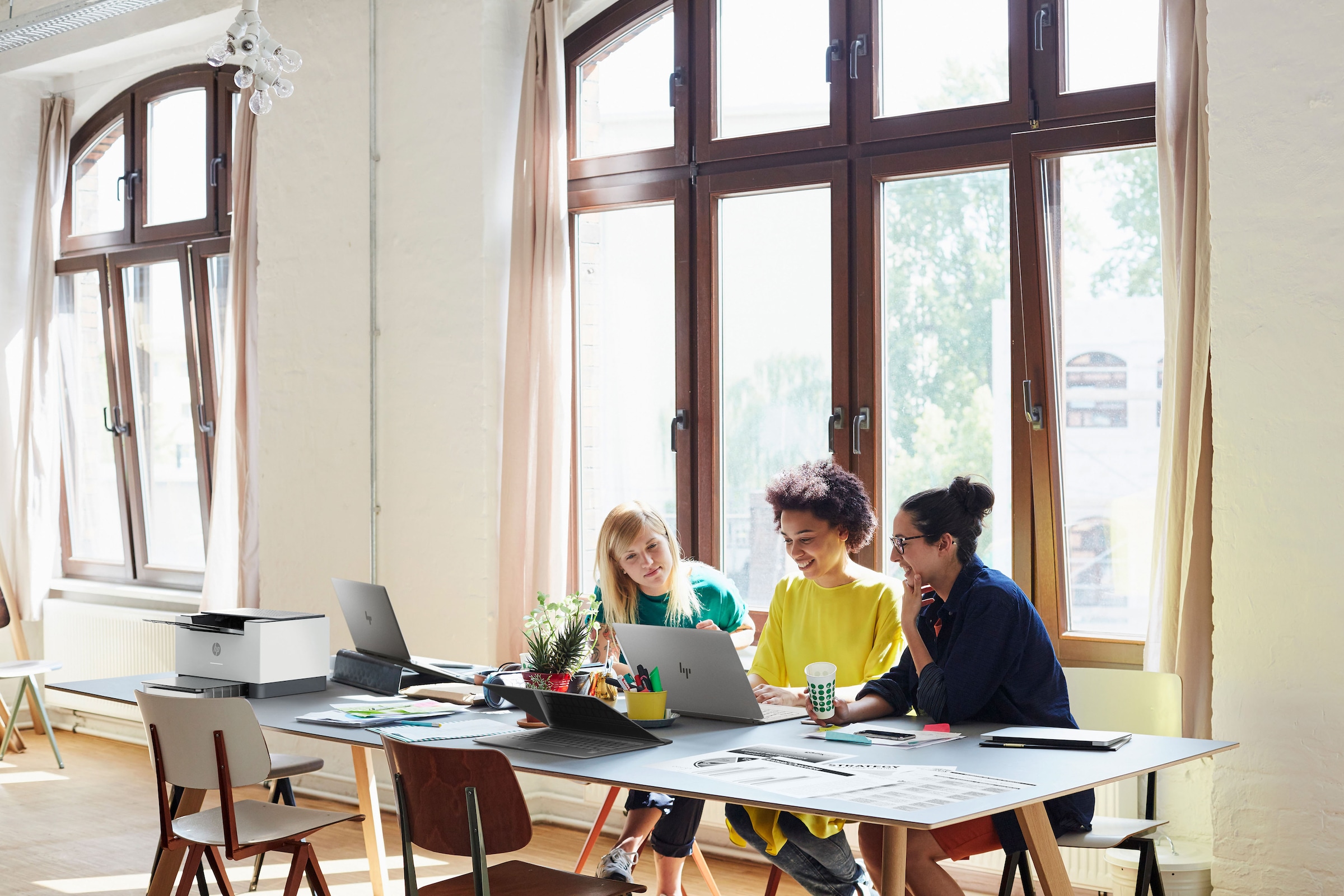 HP Schwarz-Weiß Laserdrucker »LaserJet M207dw«