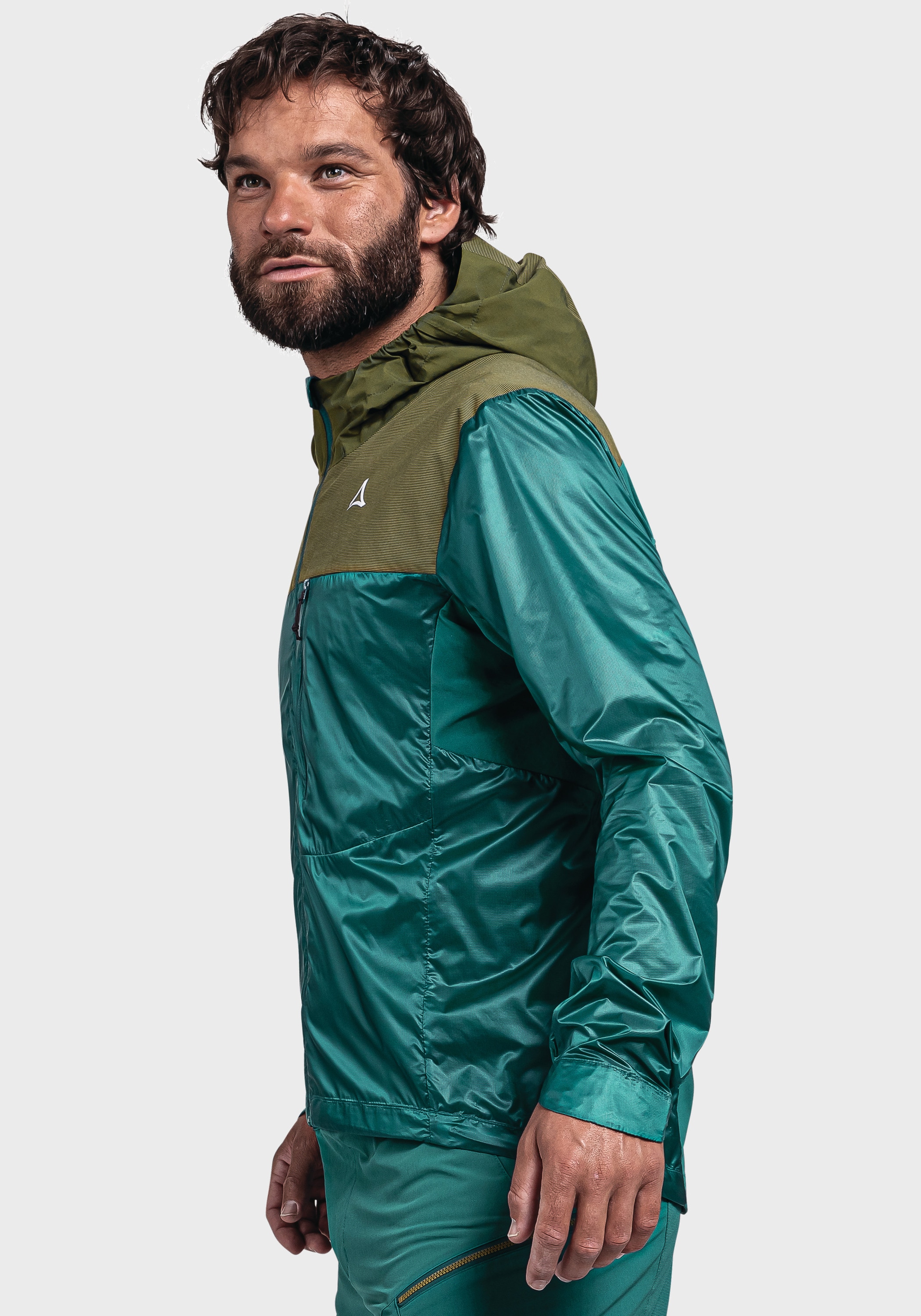 Schöffel Outdoorjacke »Hybrid Jkt Flow Trail M«, mit Kapuze