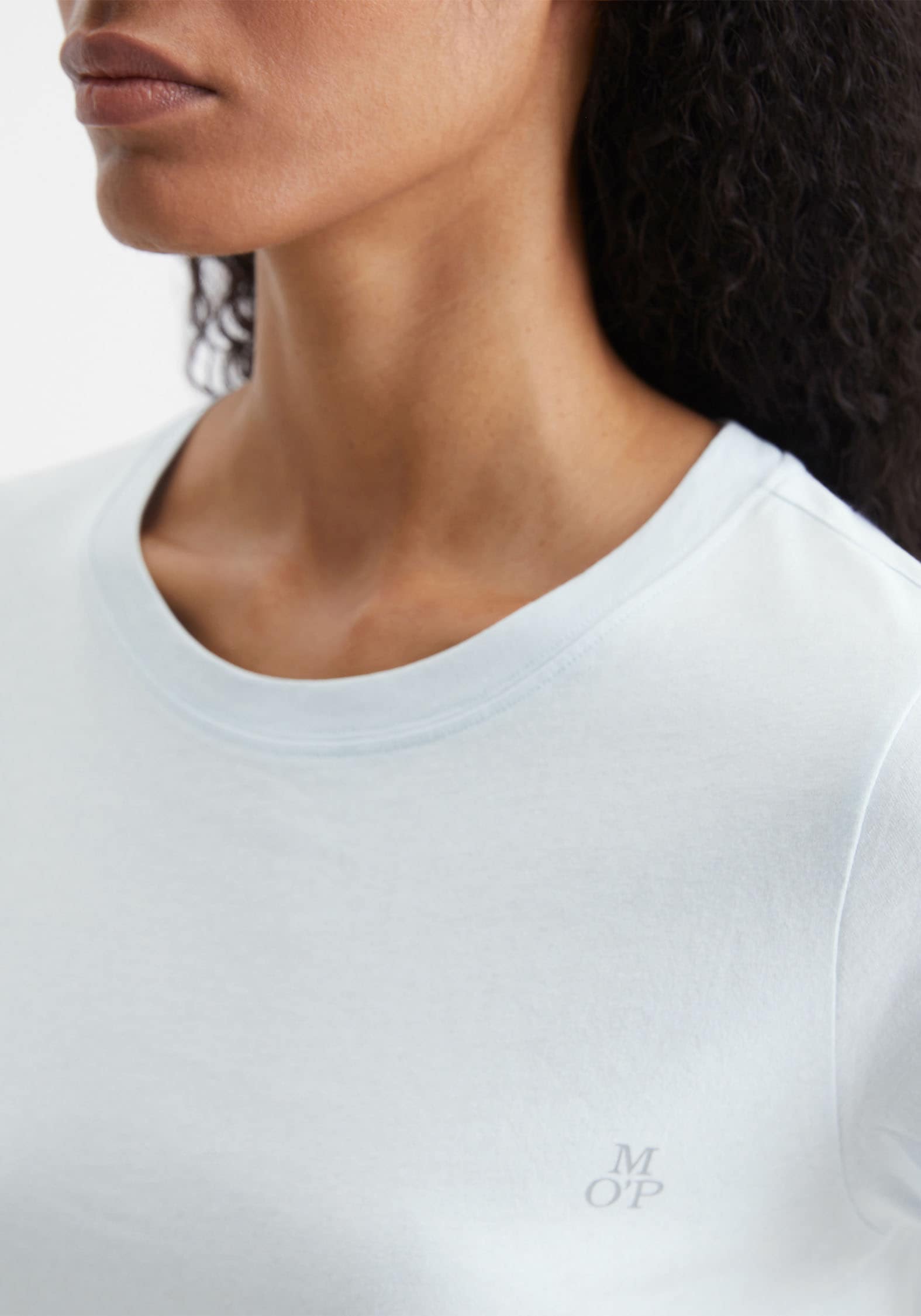Marc O'Polo T-Shirt »Mix & Match Cotton«, mit dezenter Markenstickerei