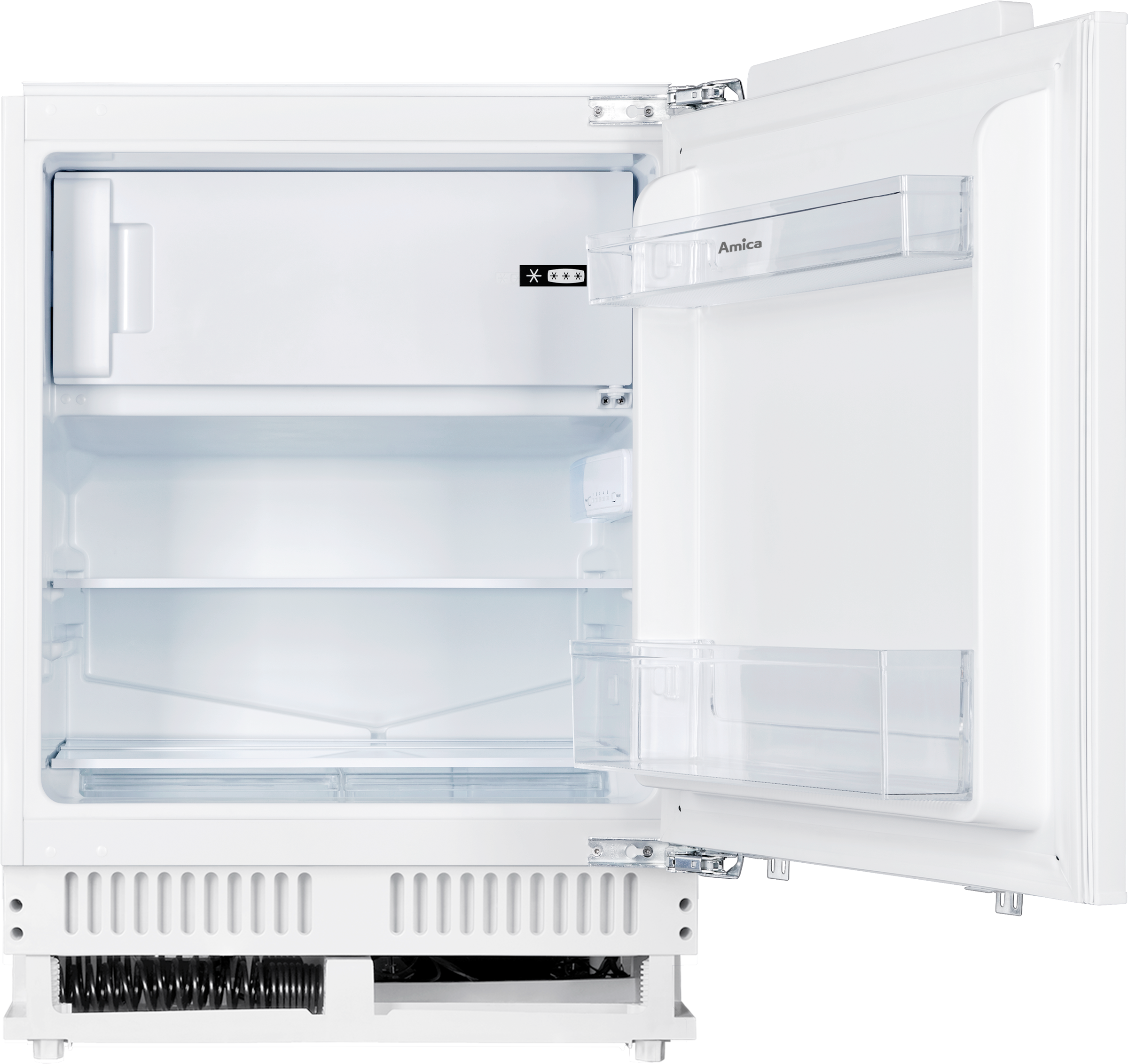 Amica Einbaukühlschrank »UKSX 361 911«, Festtür-Technik