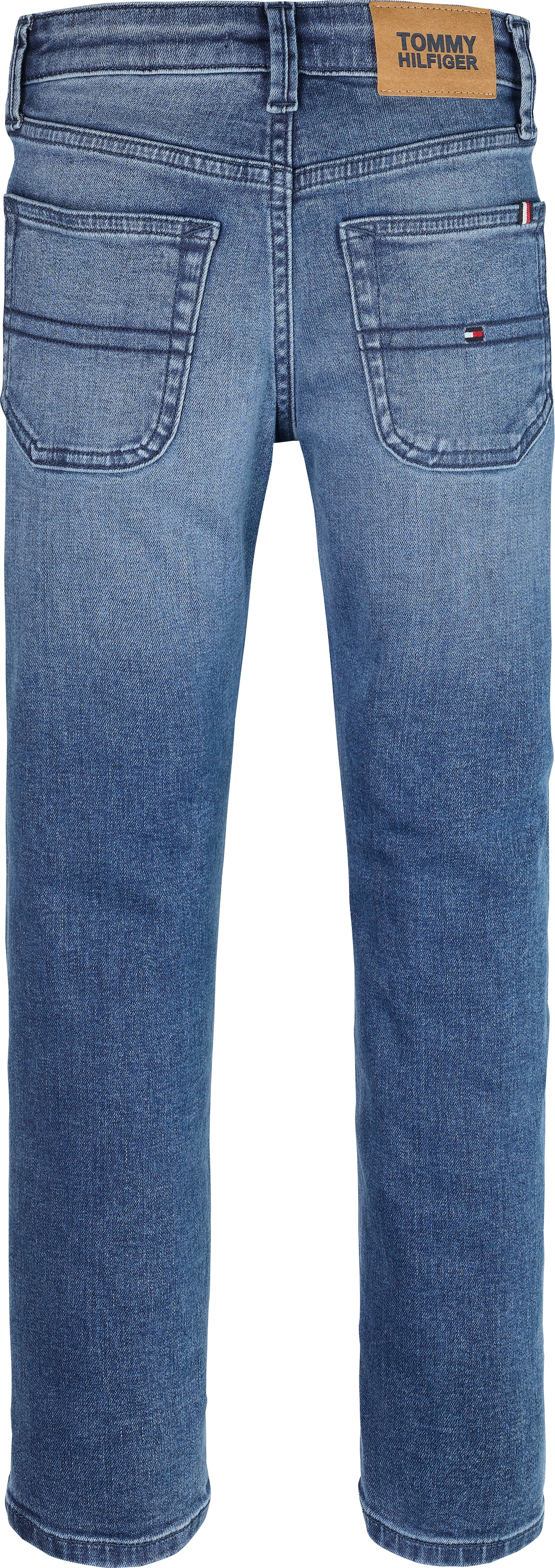 Tommy Hilfiger Straight-Jeans »MODERN STRAIGHT« für Kinder bis 16 Jahre, in heller Waschung