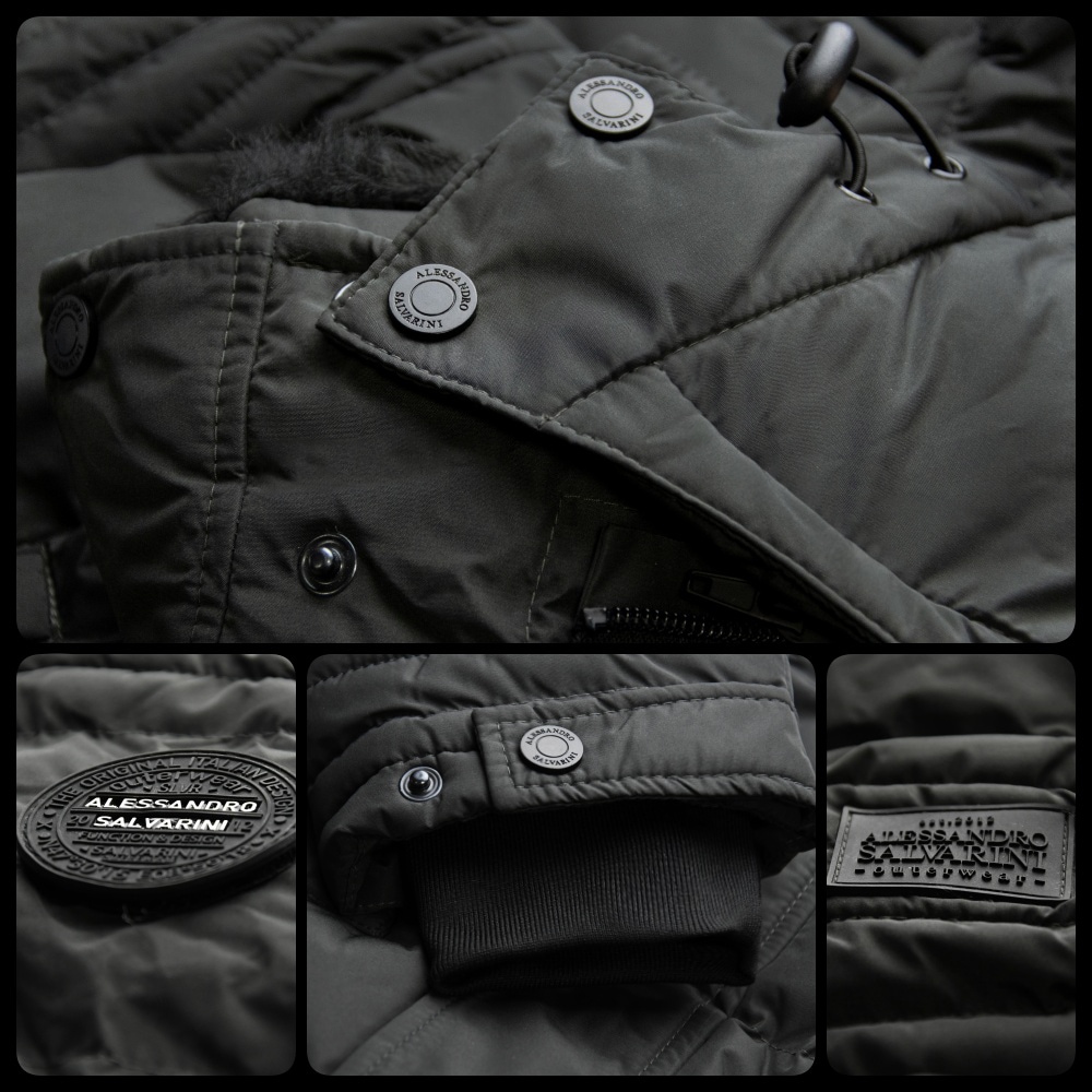 Alessandro Salvarini Winterjacke »Alessandro Salvarini Herren Winterjacke AS285«