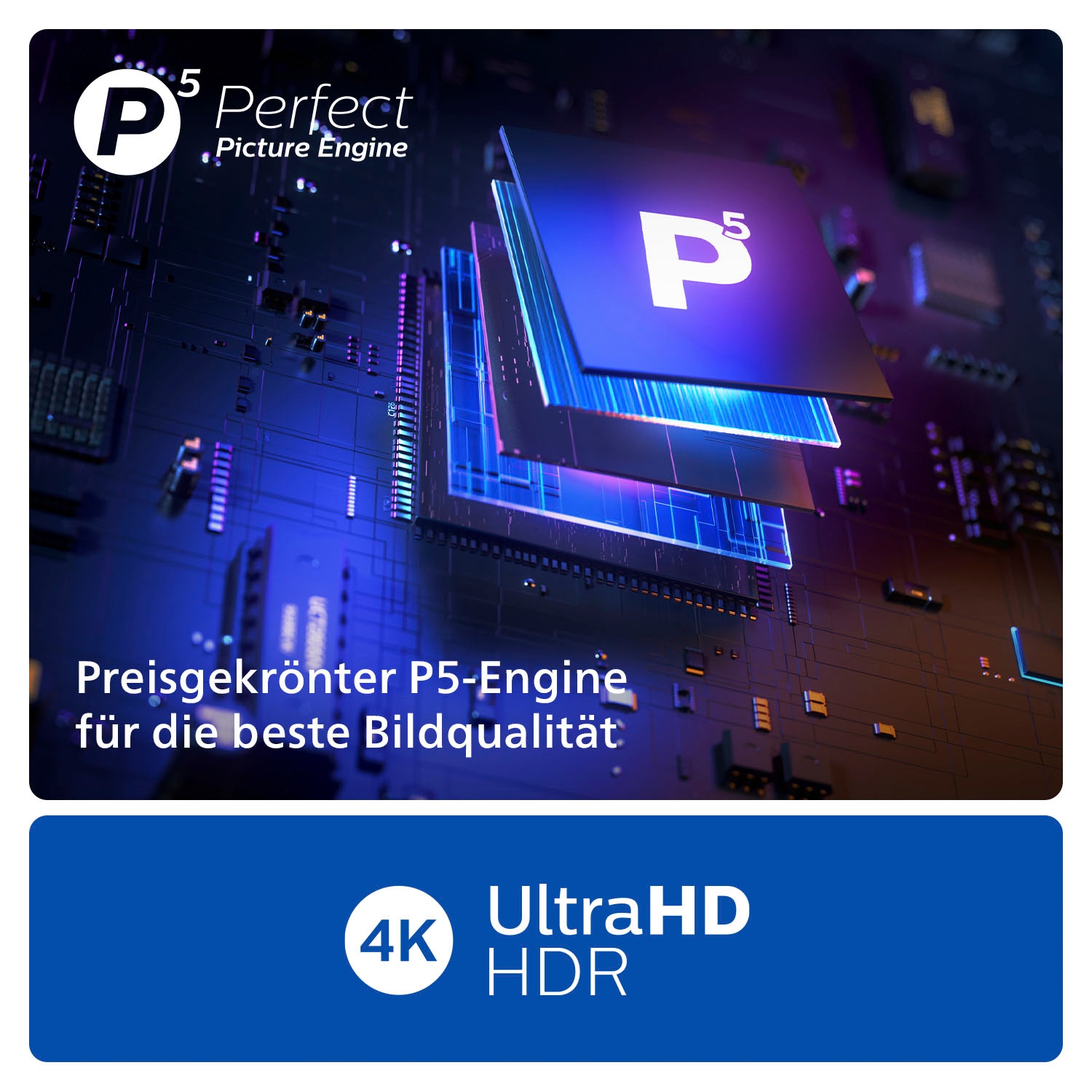 Philips Mini-LED-Fernseher »55PML9009/12«, 4K Ultra HD, Smart-TV