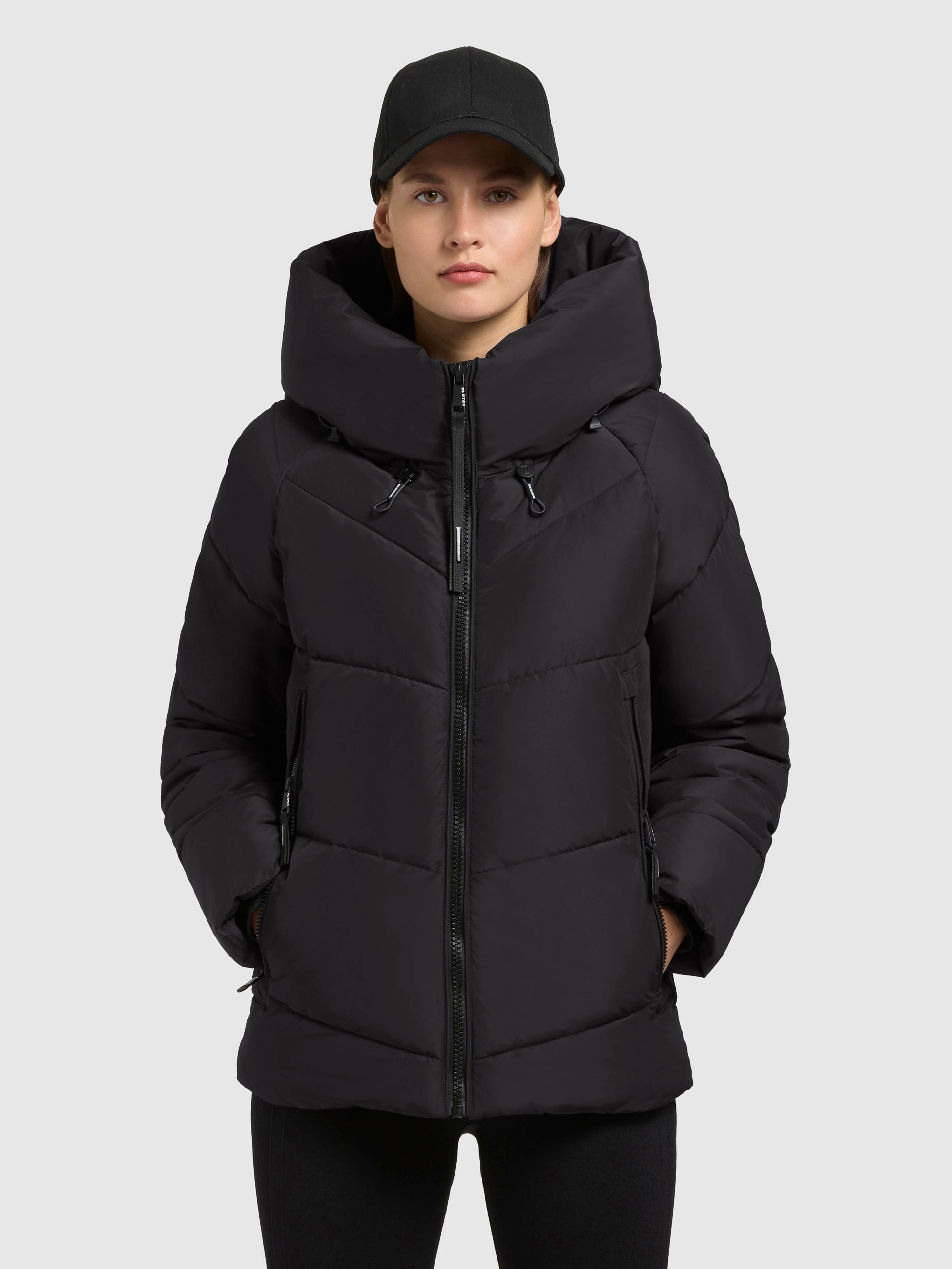 Steppjacke »ALESS«, mit Kapuze