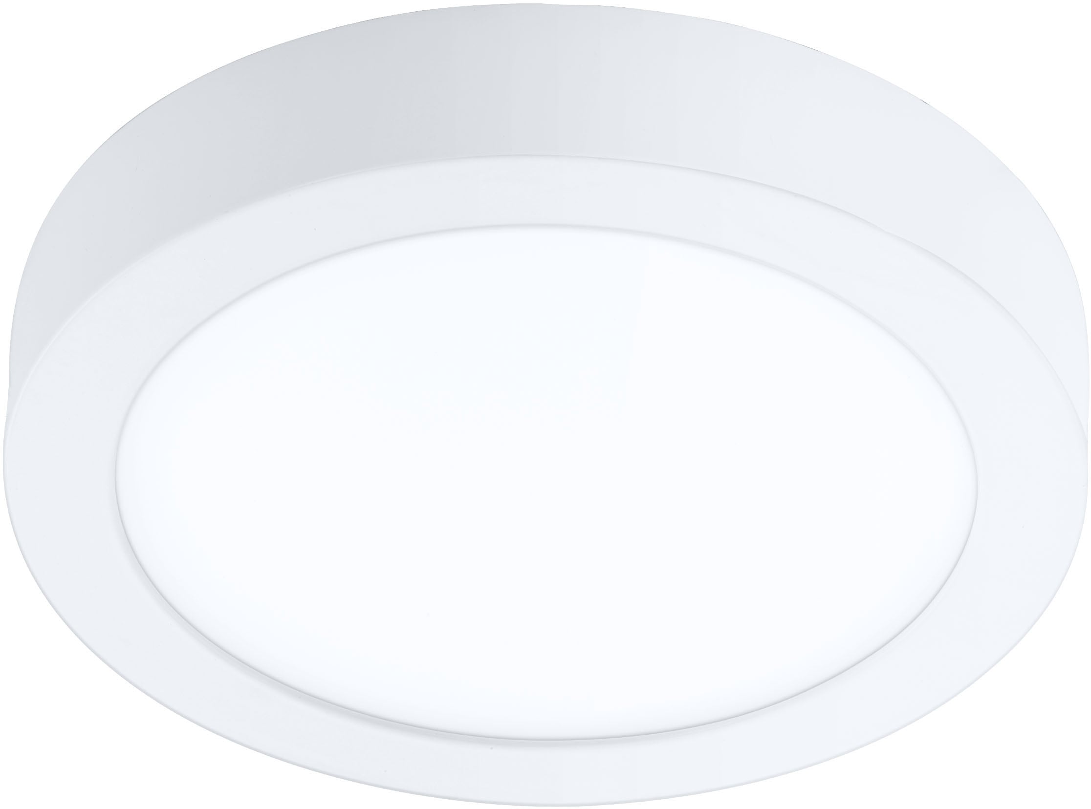EGLO cm, dimmbar, 3 Garantie mit Deckenleuchte LED »FUEVA-Z«, Ø IP44 Aufbauleuchte online Bad-Deckenlampe, | XXL Jahren 21 kaufen weiß,