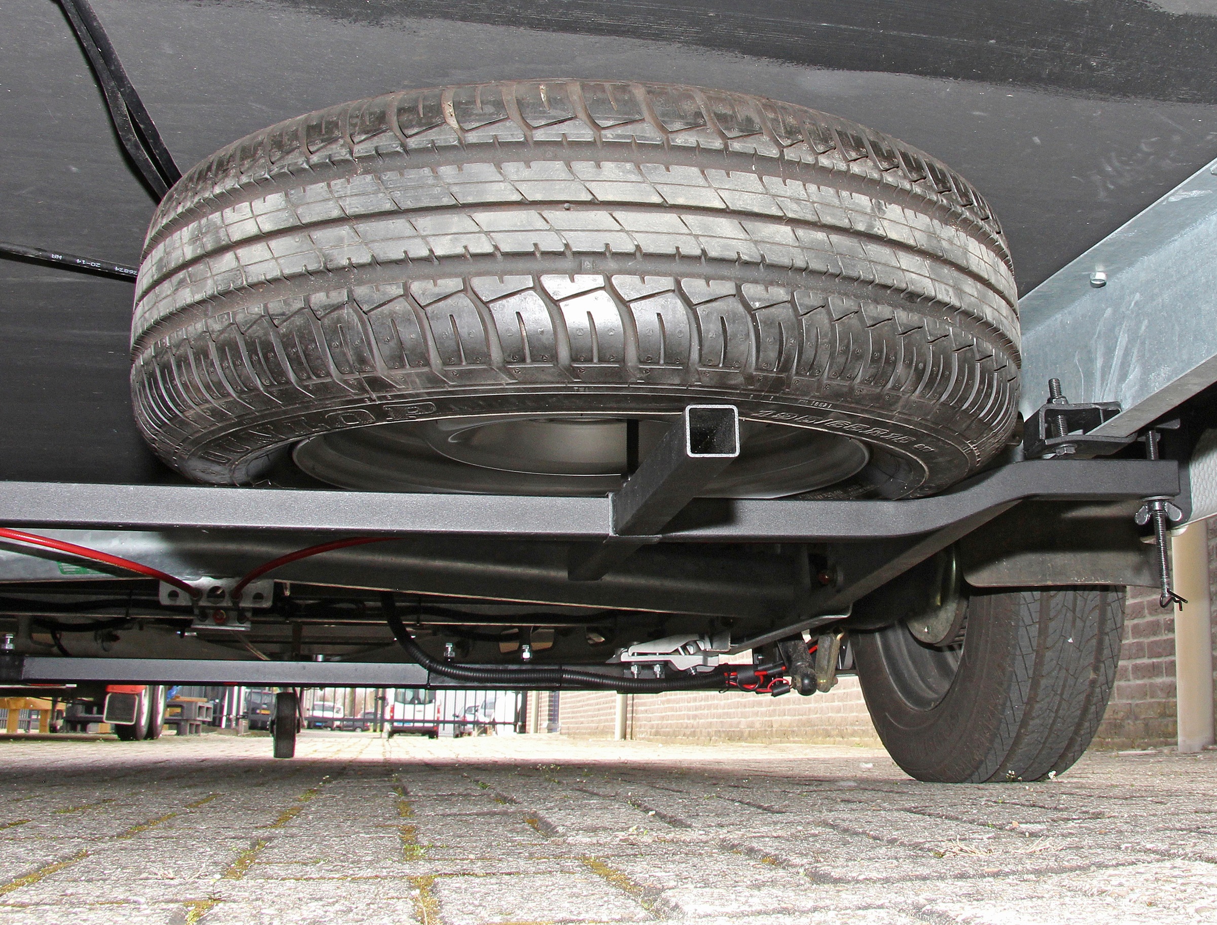LAS Halterung »LAS 11808«, Reserveradhalter für Wohnwagen