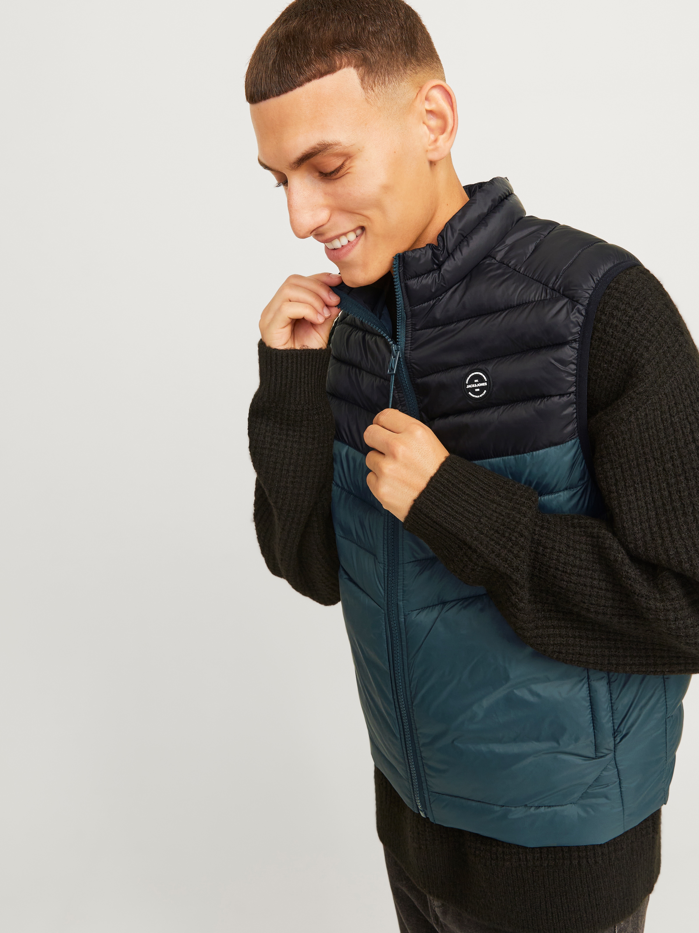 Jack & Jones Steppweste »JJESPRINT BODYWARMER COLLAR NOOS«