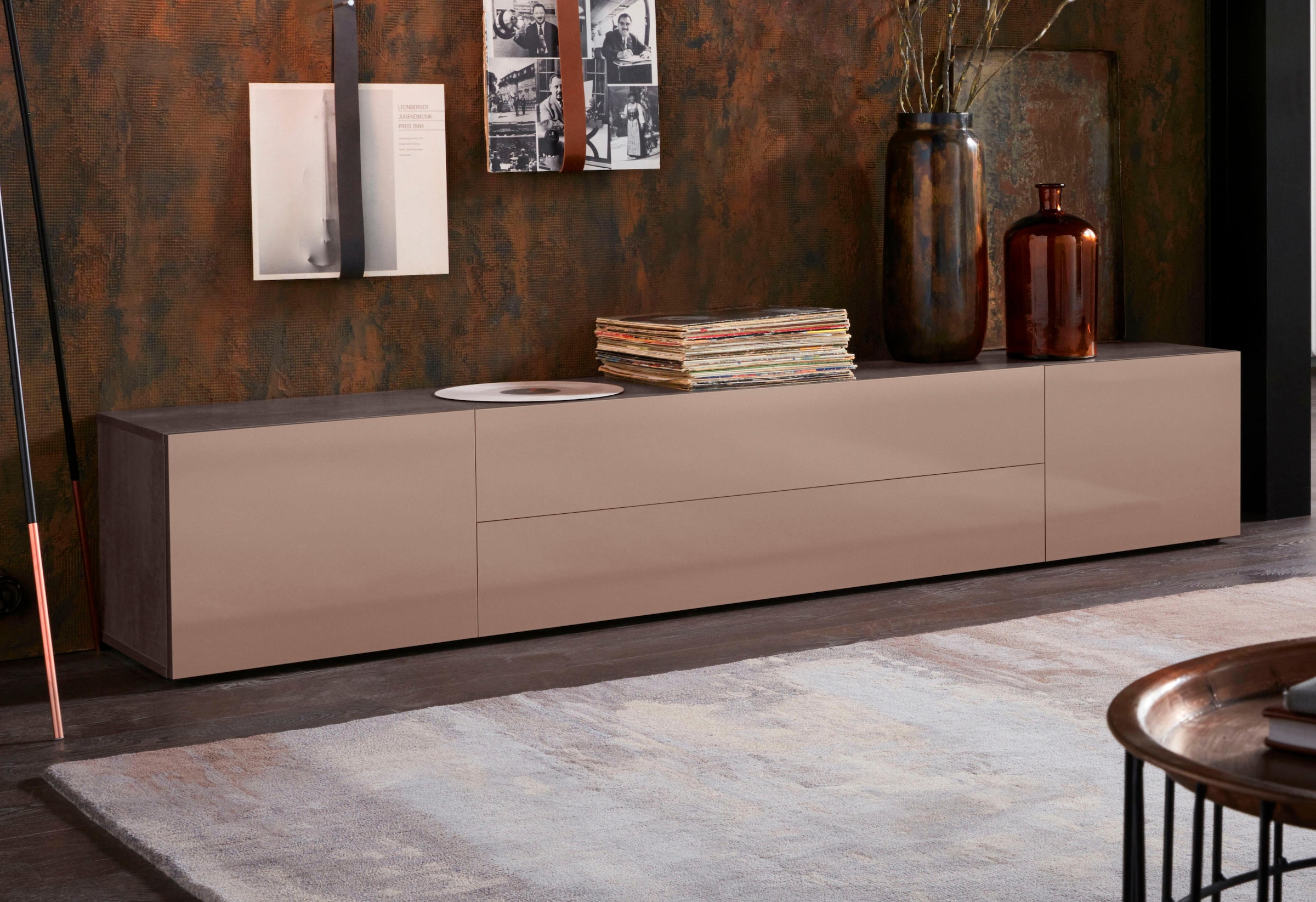 borchardt Möbel Lowboard, Breite 200 cm auf Rechnung kaufen