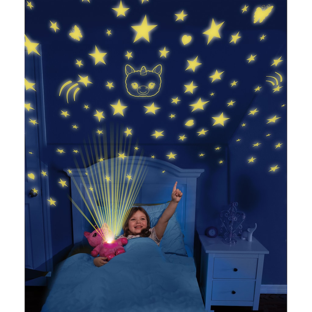 MediaShop Plüschfigur »Star Belly Dream Light - Magisches Einhorn«, mit Nachtlichtfunktion