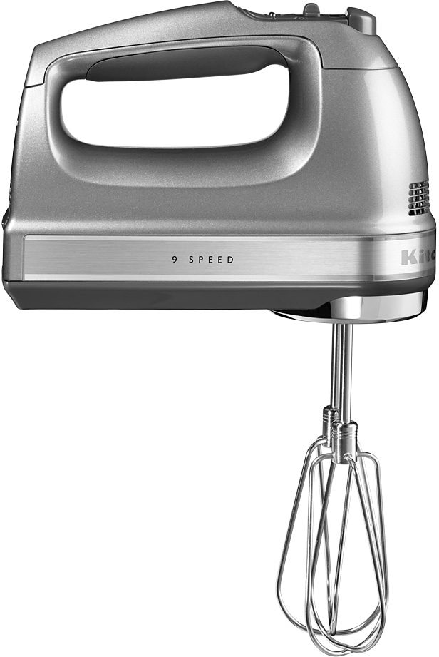 KitchenAid Handmixer »5KHM9212ECU CONTOUR SILVER«, 85 W, 9 Stufen