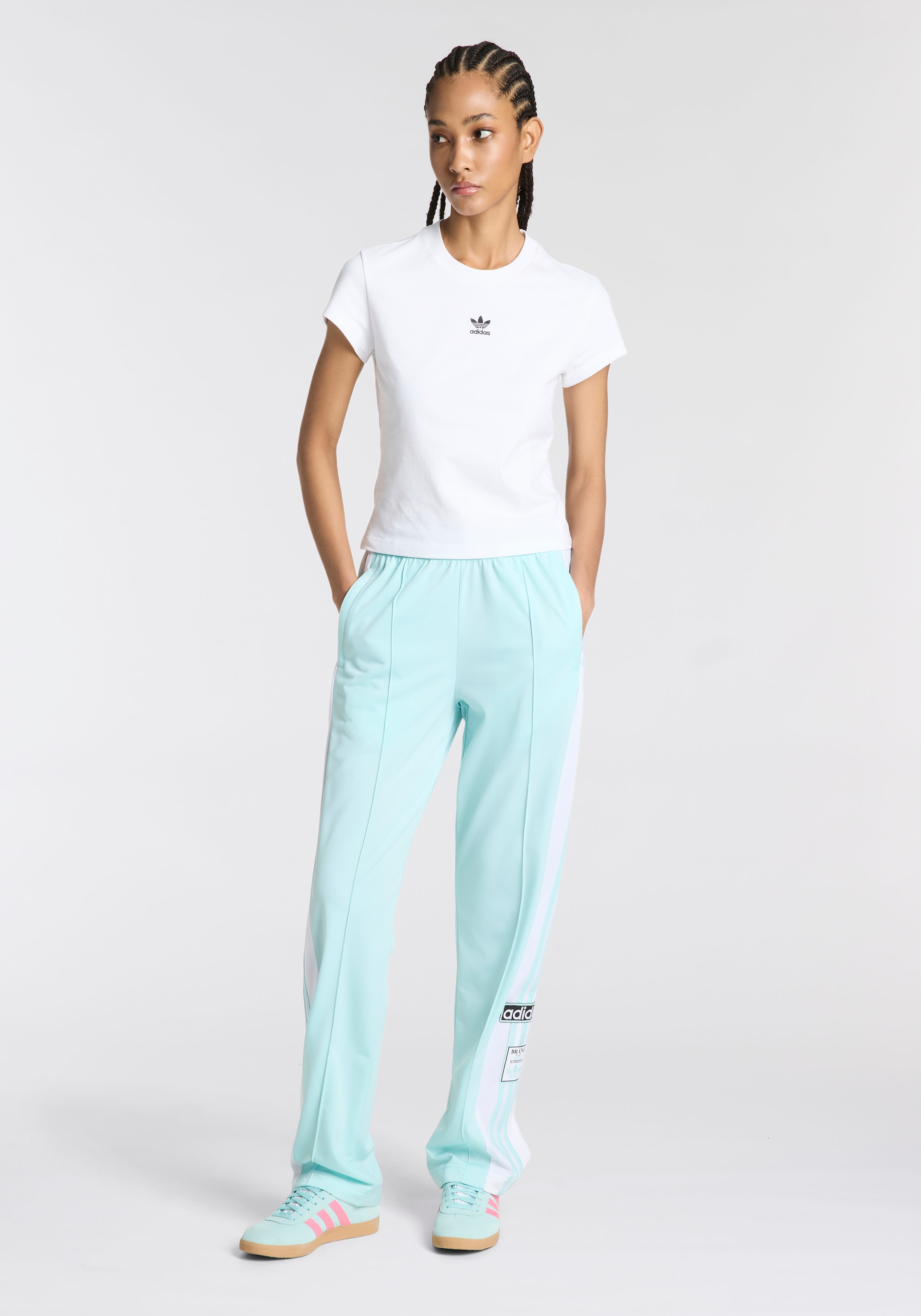 adidas Originals Sporthose »ADIBREAK PANT«, (1 tlg.), Knopfhose, Knopfleiste am Bein