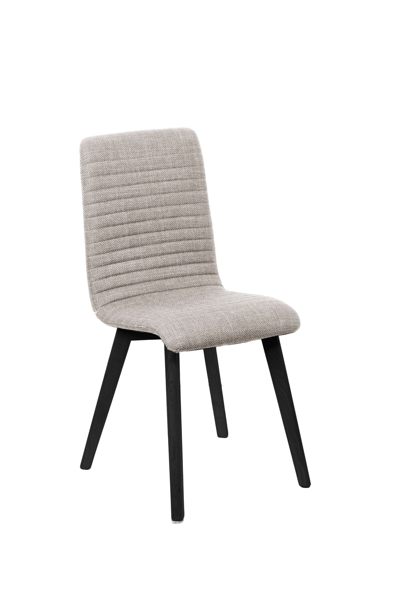 Home affaire Essgruppe »Arosa Sitzgruppe für Küchen, Esstisch mit 4 Polsterstühlen, 5-tlg«, (Set, 5 tlg., 5-tlg), Stuhlbeine in Eiche Natur oder Buche Schwarz, Tisch 180 cm, U-Gestell