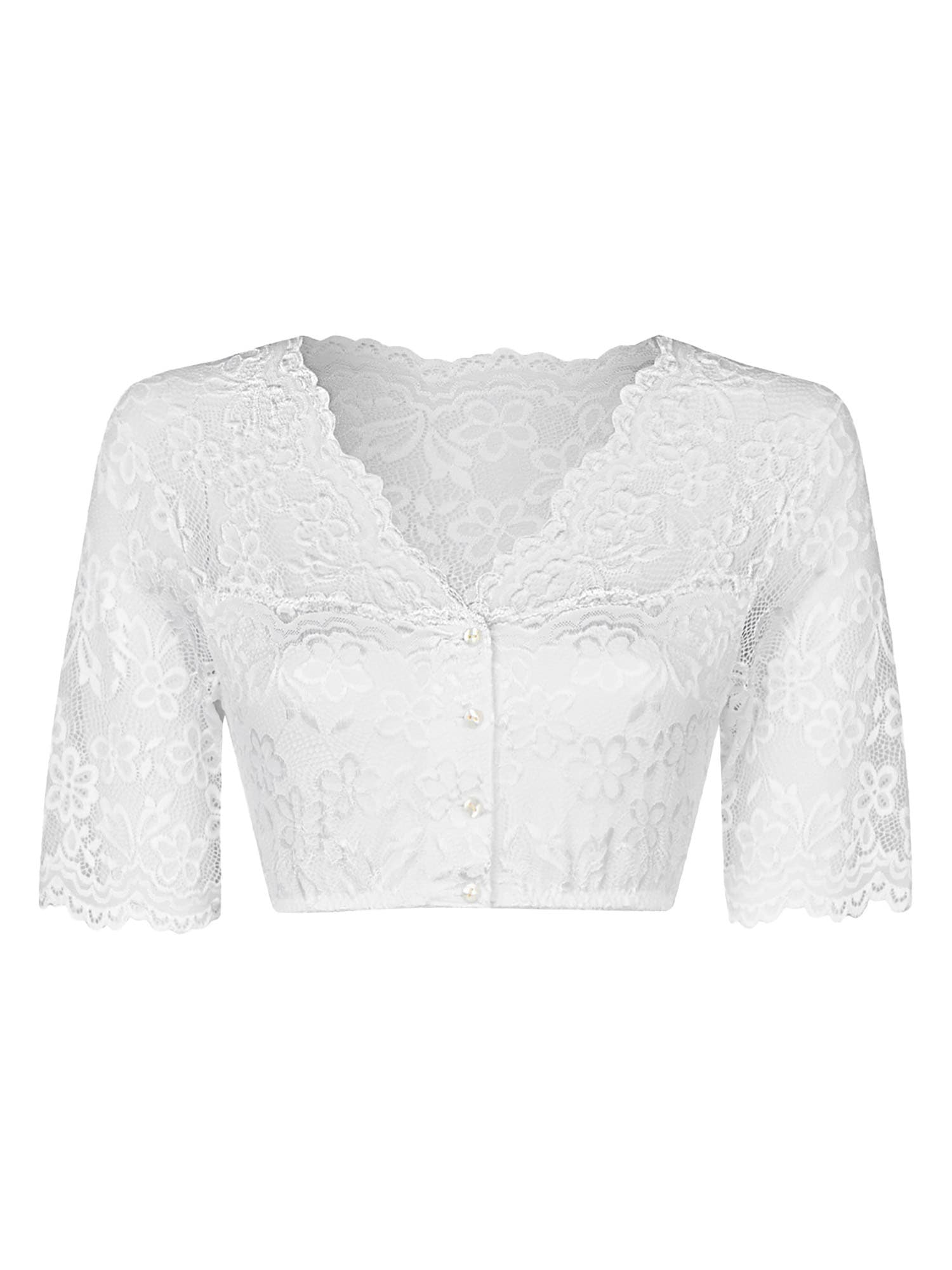 Nina Von C. Dirndlbluse »Dirndlbluse halbarm Waltraud«