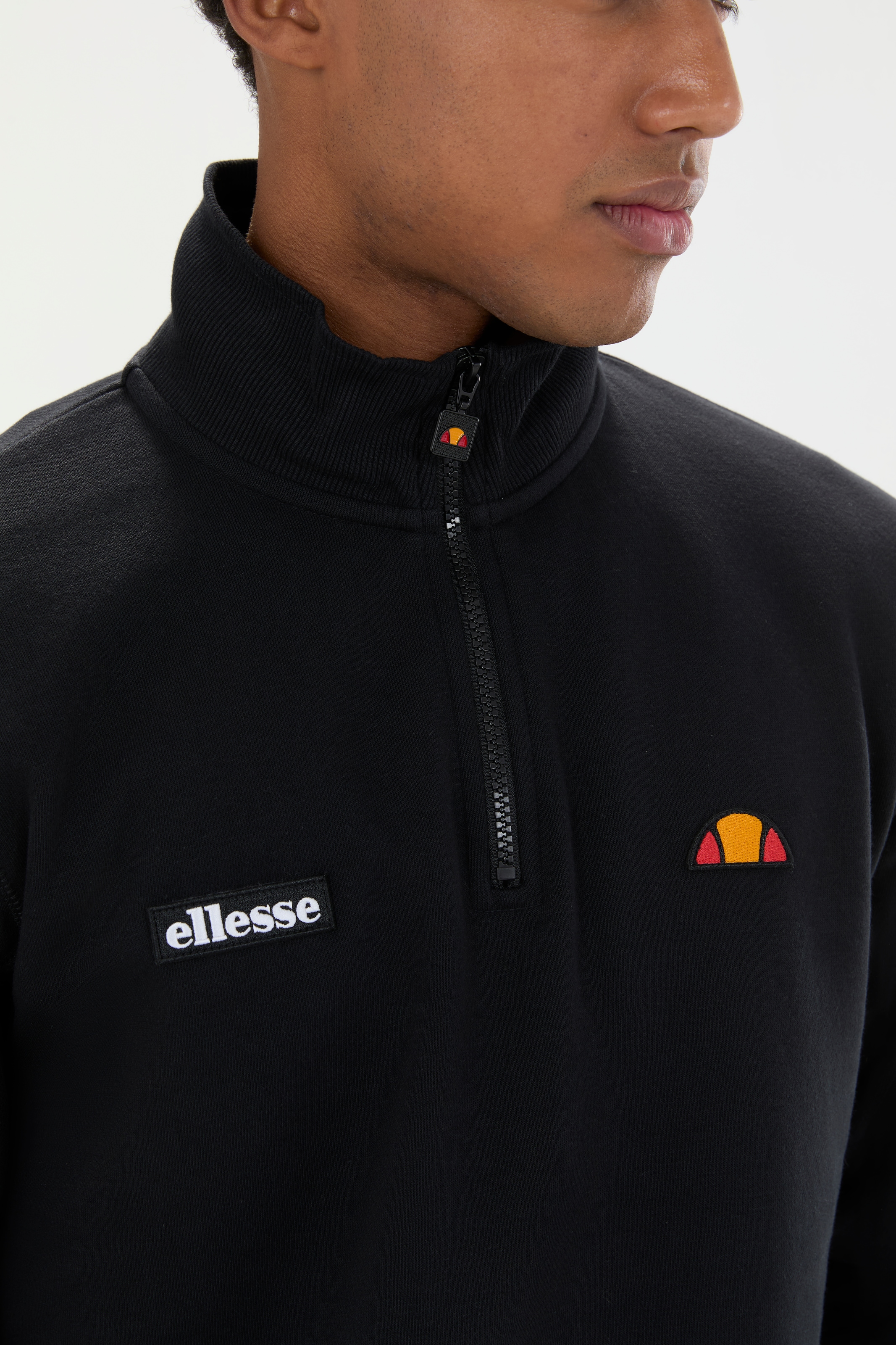 Ellesse Sweatshirt »VERAZO 1/4 ZIP TOP«, mit 1/4-Zip-Ausführung, aus angerauter Sweatware

