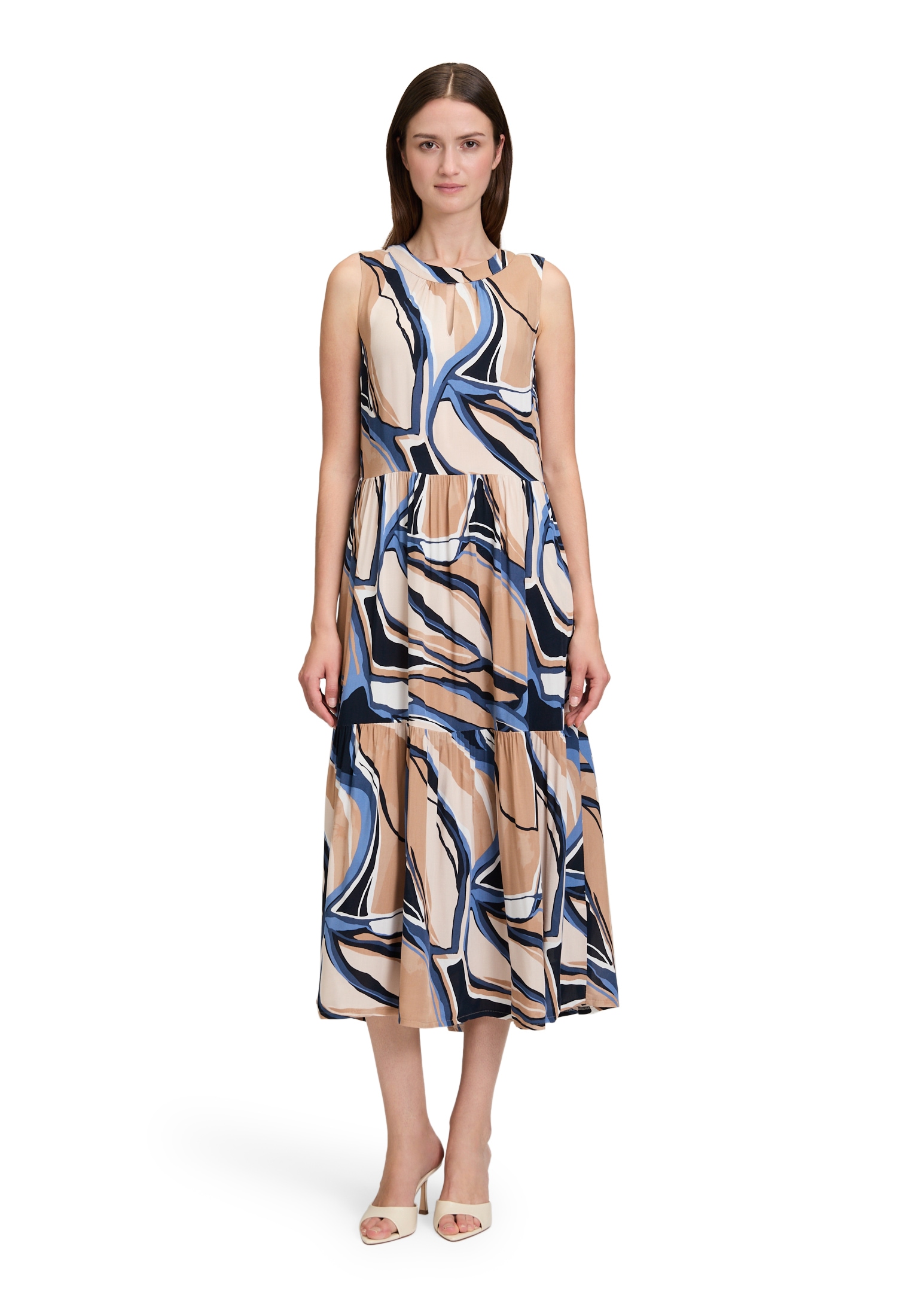 Betty&Co Sommerkleid »Sommerkleid mit Stufenrock«