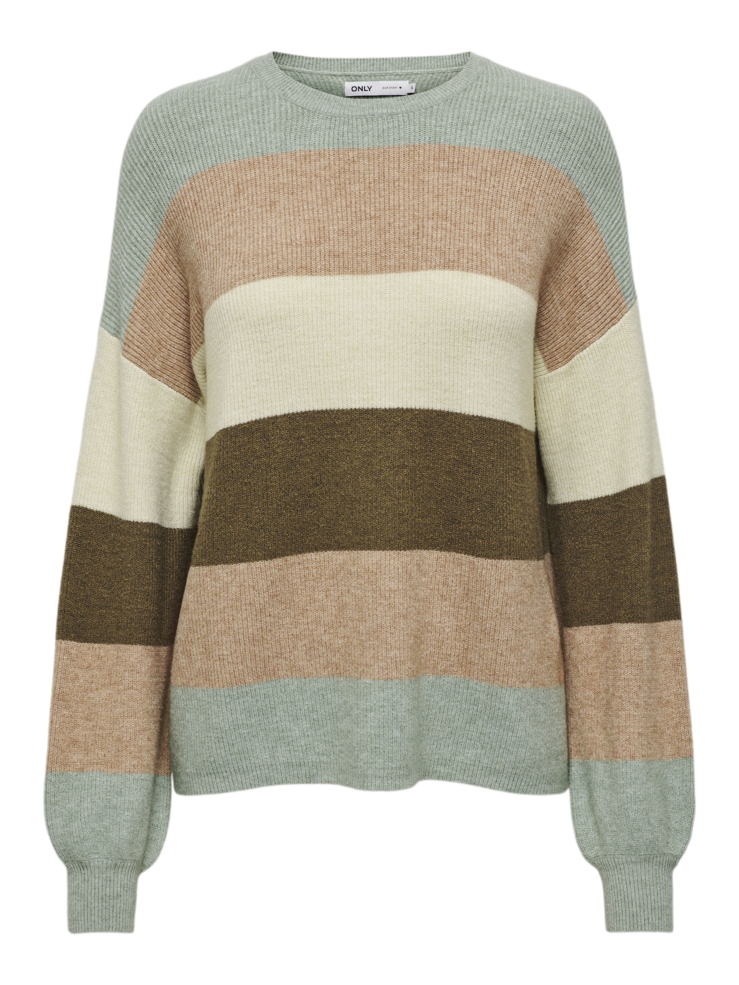 ONLY Strickpullover »ONLATIA L/S STRIPE PULLOVER KNT NOOS«