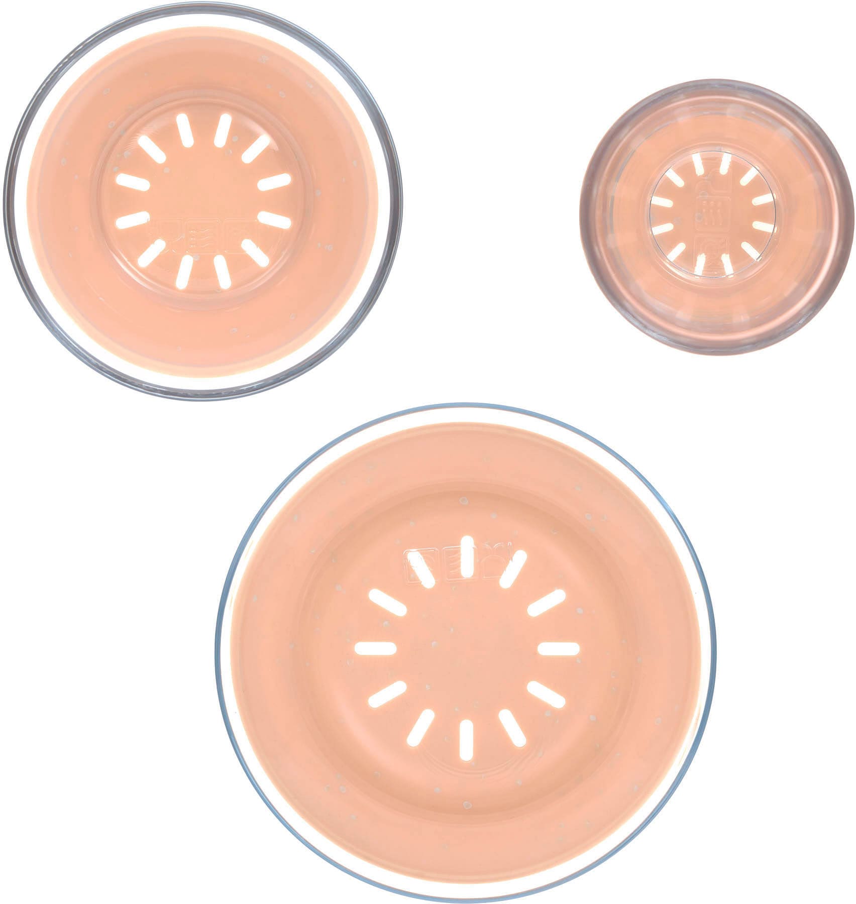 LÄSSIG Kindergeschirr-Set »Apricot«, (Set, 3 tlg.), rutschfest