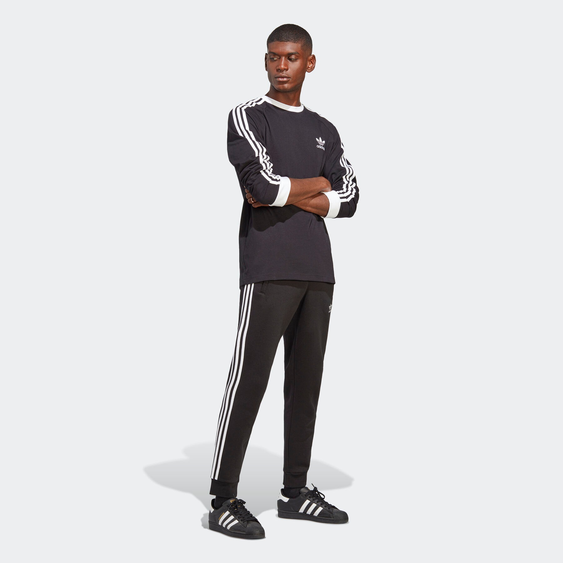 adidas Originals Langarmshirt »3-STRIPES LS T«