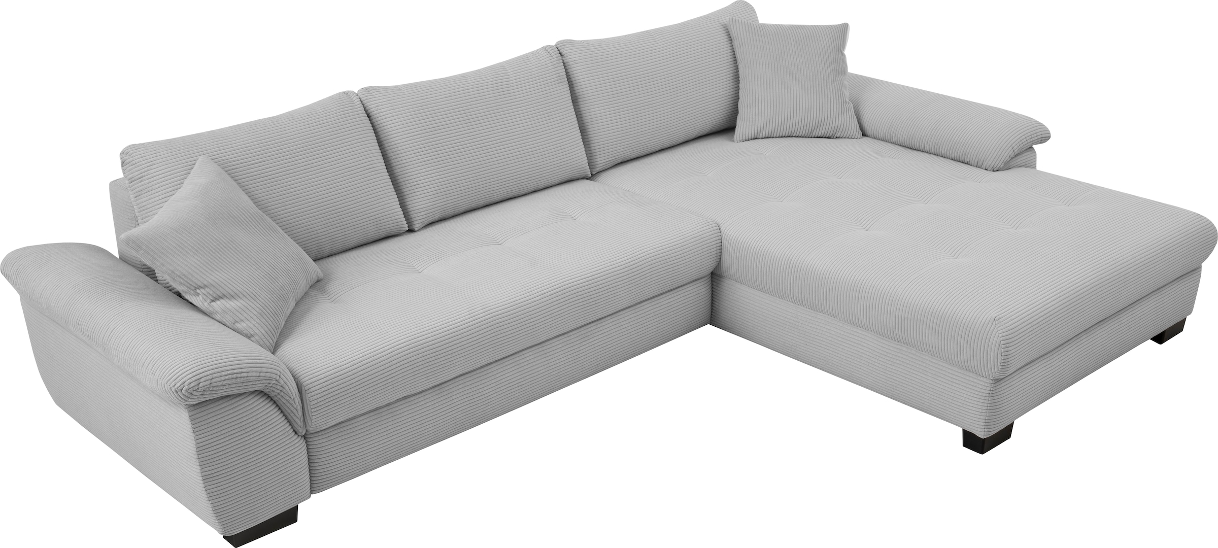 Mr. Couch Ecksofa »Dario, L-Form, mit Bett und Bettkasten« mit Kaltschaum