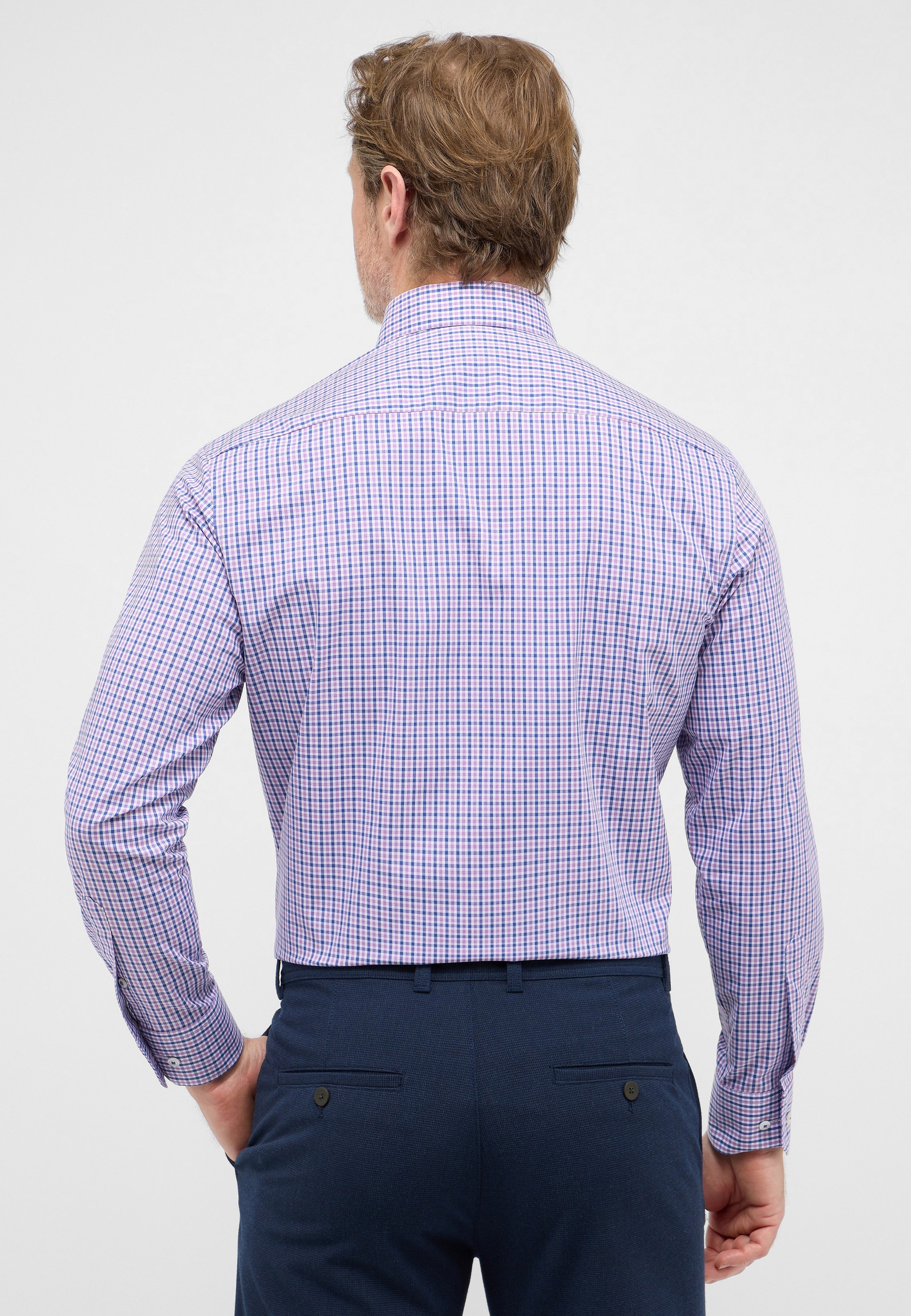 Eterna Langarmhemd »MODERN FIT«, NON IRON (bügelfrei)