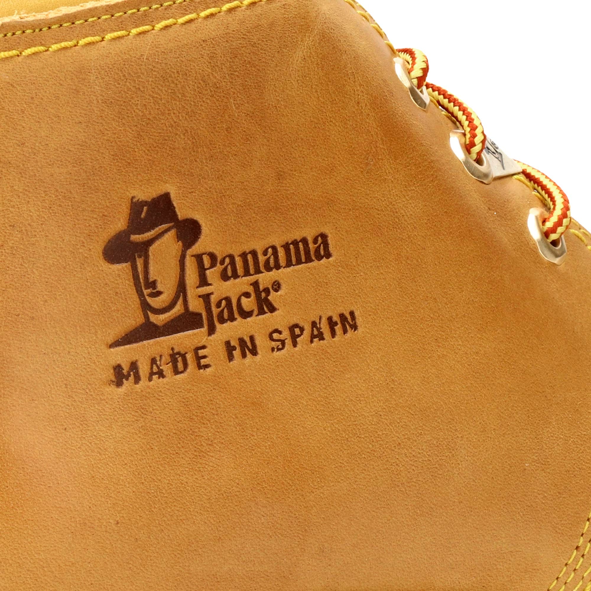 Panama Jack Schnürboots, Blockabsatz, Herbstmode, Schnürstiefelette mit Logoprägung