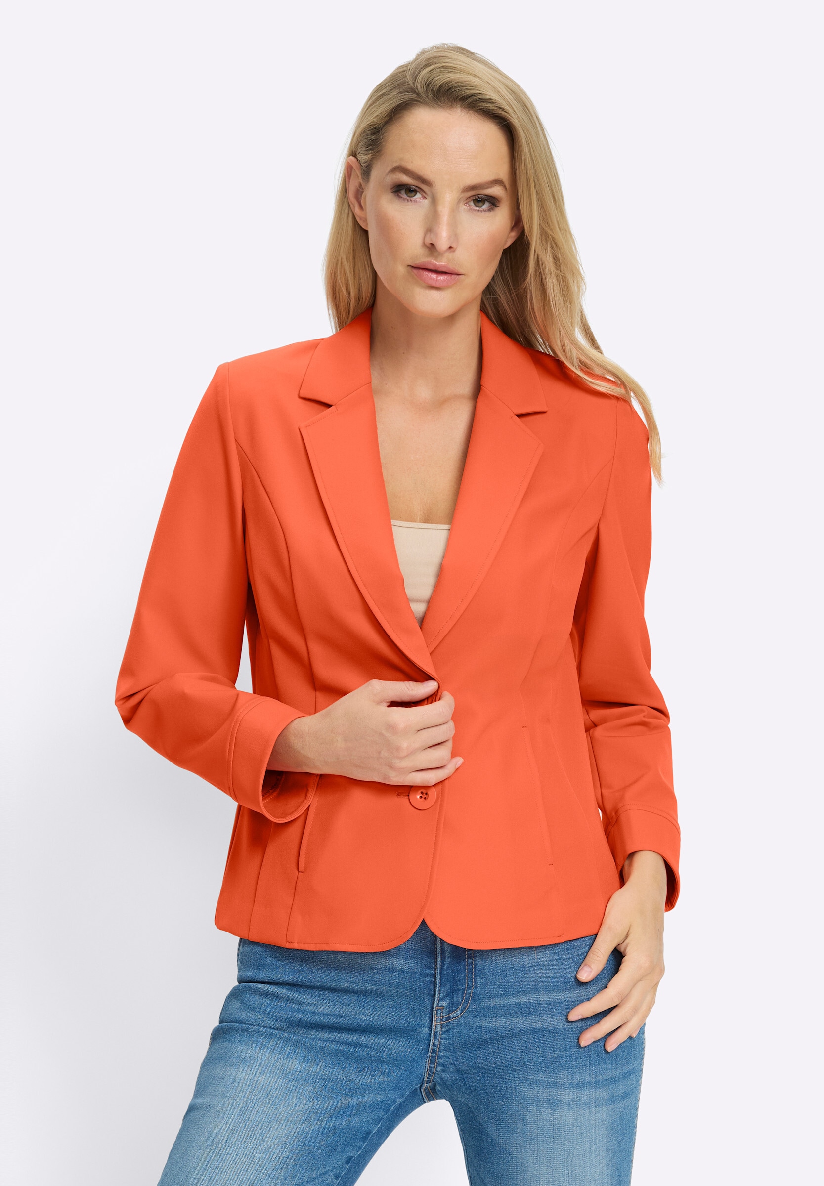 heine Blusenblazer »Blazer Blazer mit 2 Taschen«