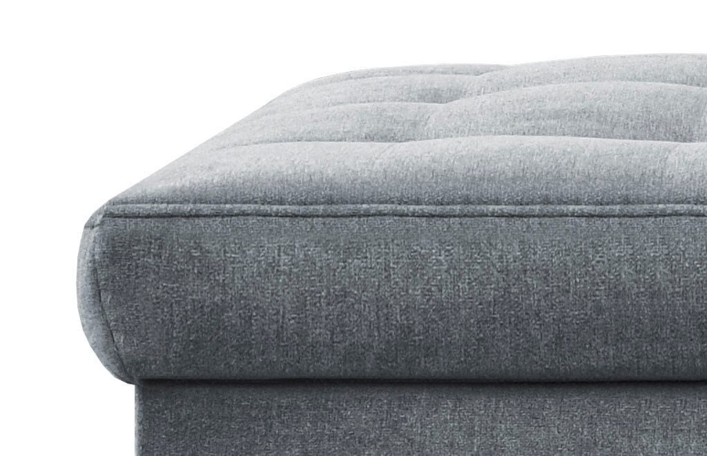 WERK2 Ecksofa Carmen, Sofa, Eckcouch mit Schlaffunktion, Bettkasten und Sitztiefenverstellung