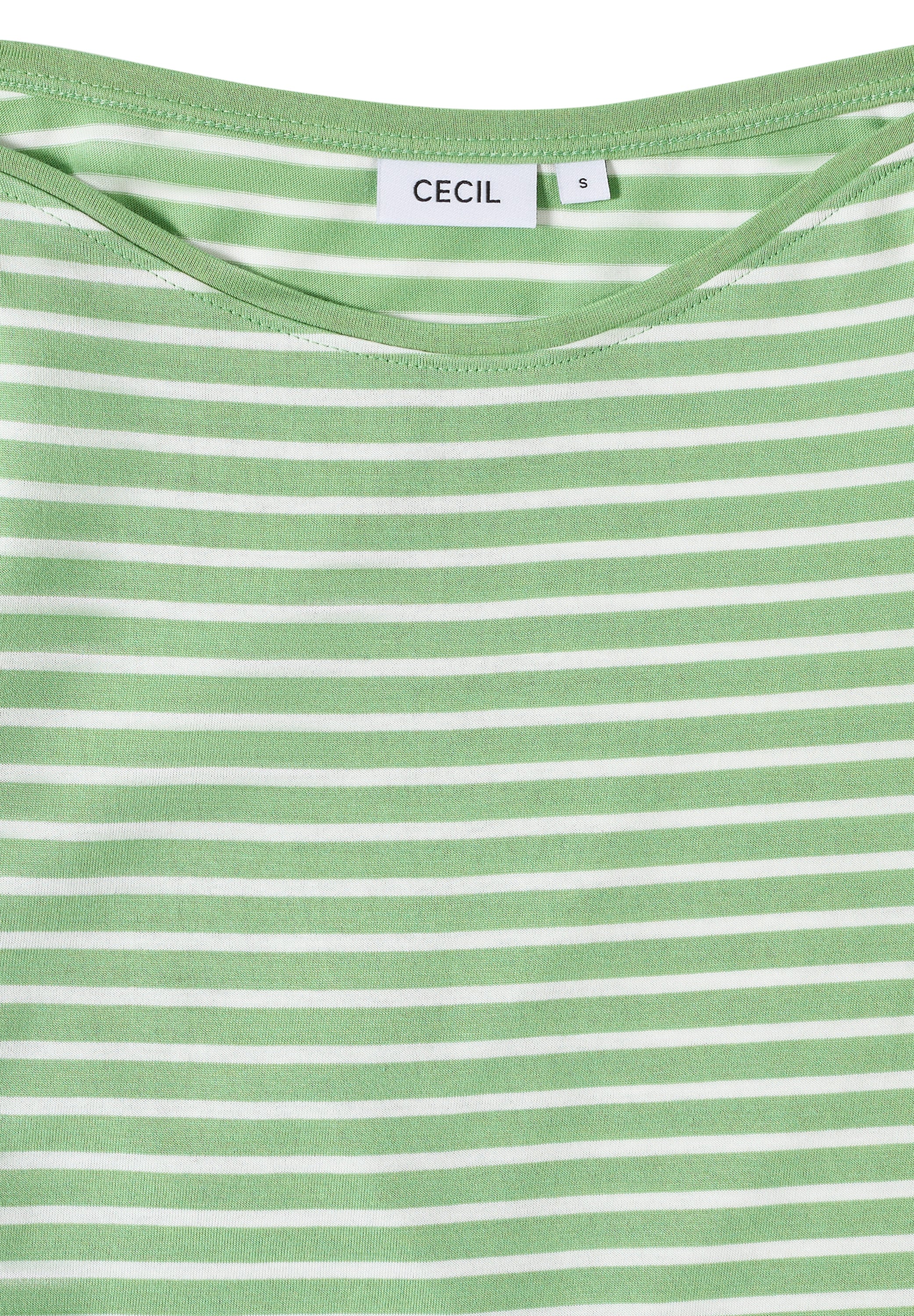 Cecil 3/4-Arm-Shirt, mit Streifen Muster