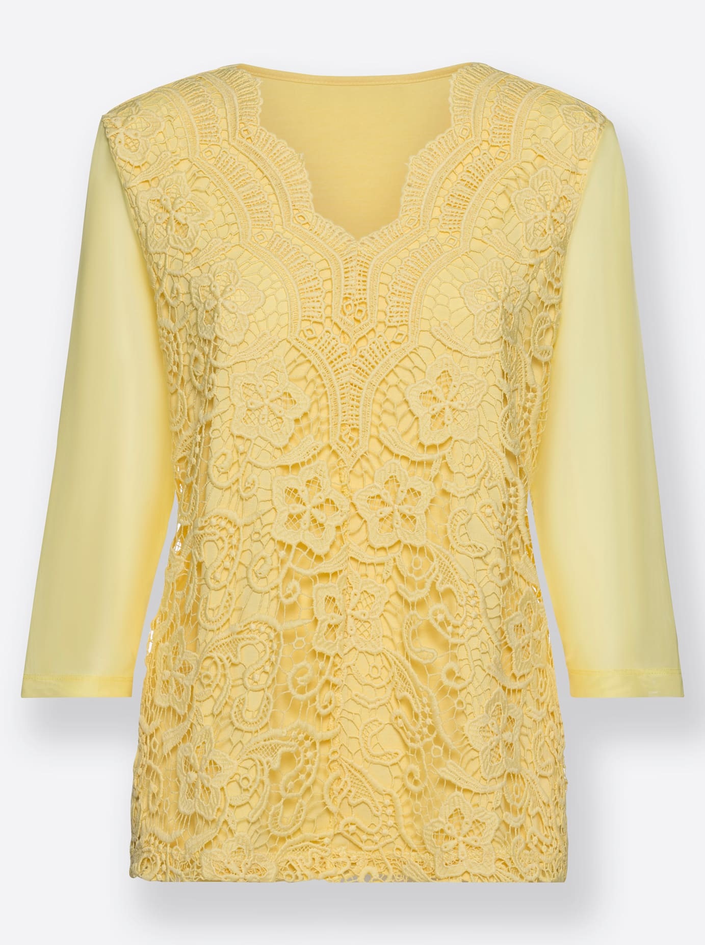 Lady Spitzenshirt »Shirt«, (1 tlg.)