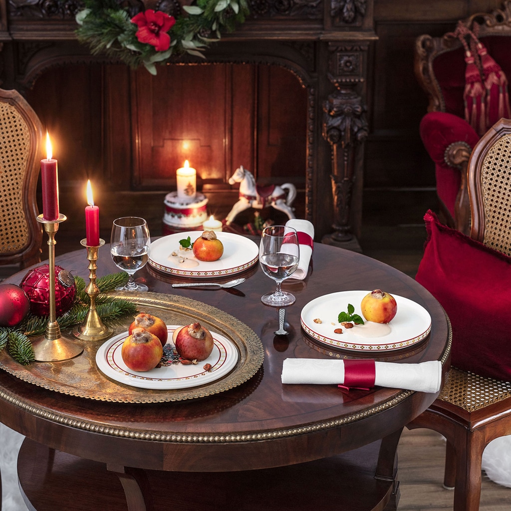 Villeroy & Boch Geschirr-Set »La Boule Dinner-Set Toy's Delight rot«