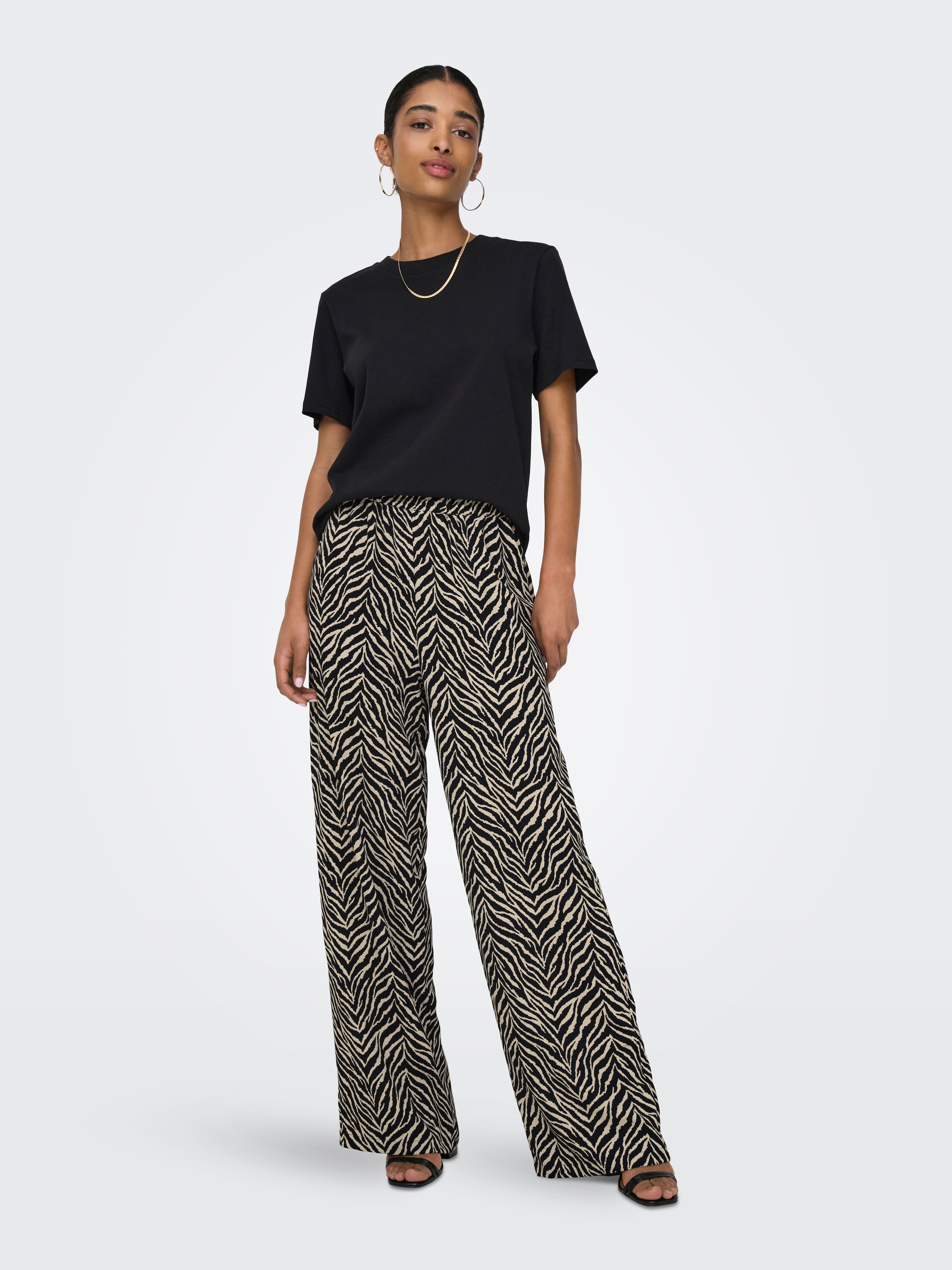 ONLY Schlupfhose »ONLKATTY LIFE PANT PTM«  Sommerhose, Kunstfaser, normal geschnitten