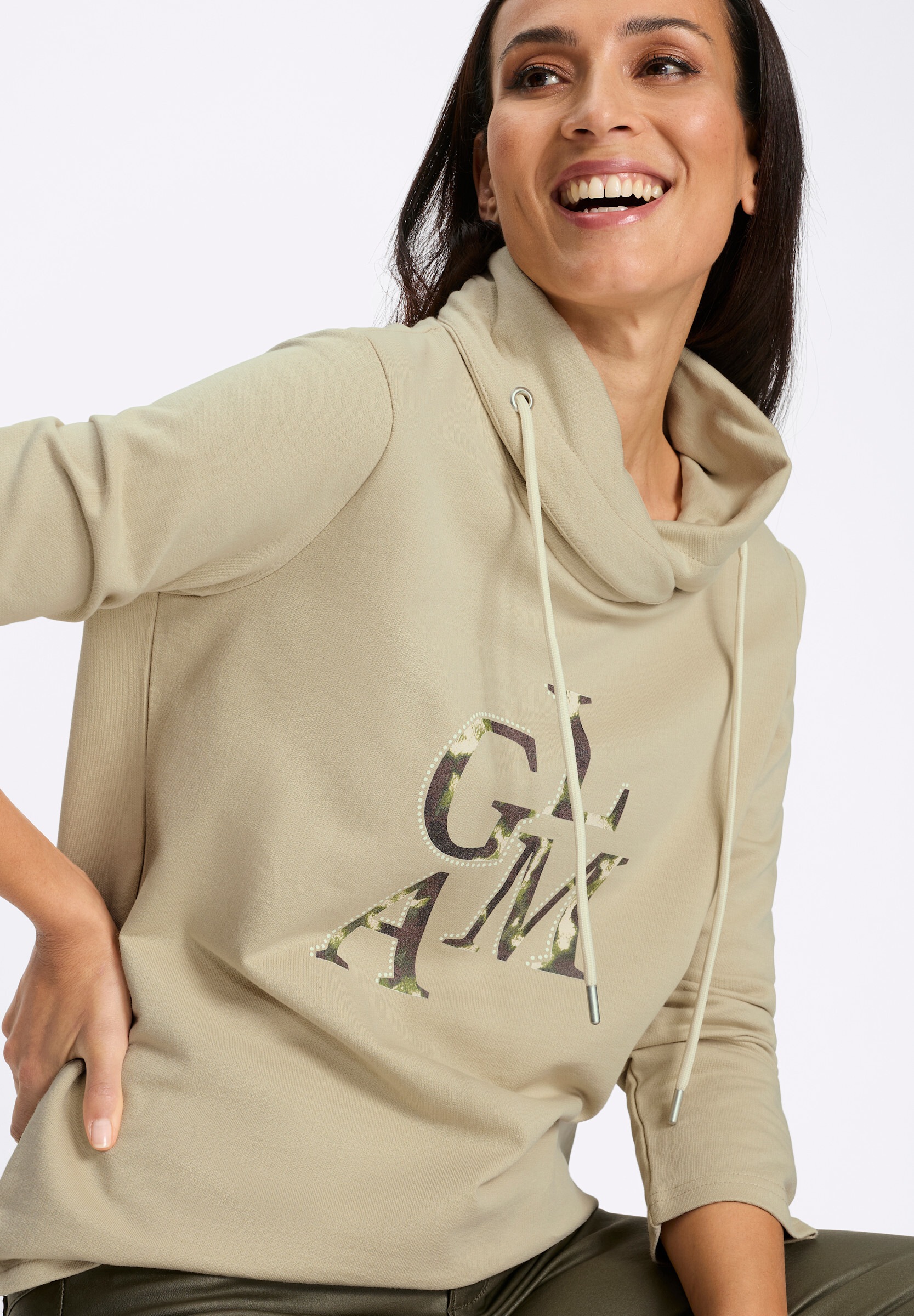 heine Sweatshirt »Sweatshirt Sweatshirt mit Schriftzug«
