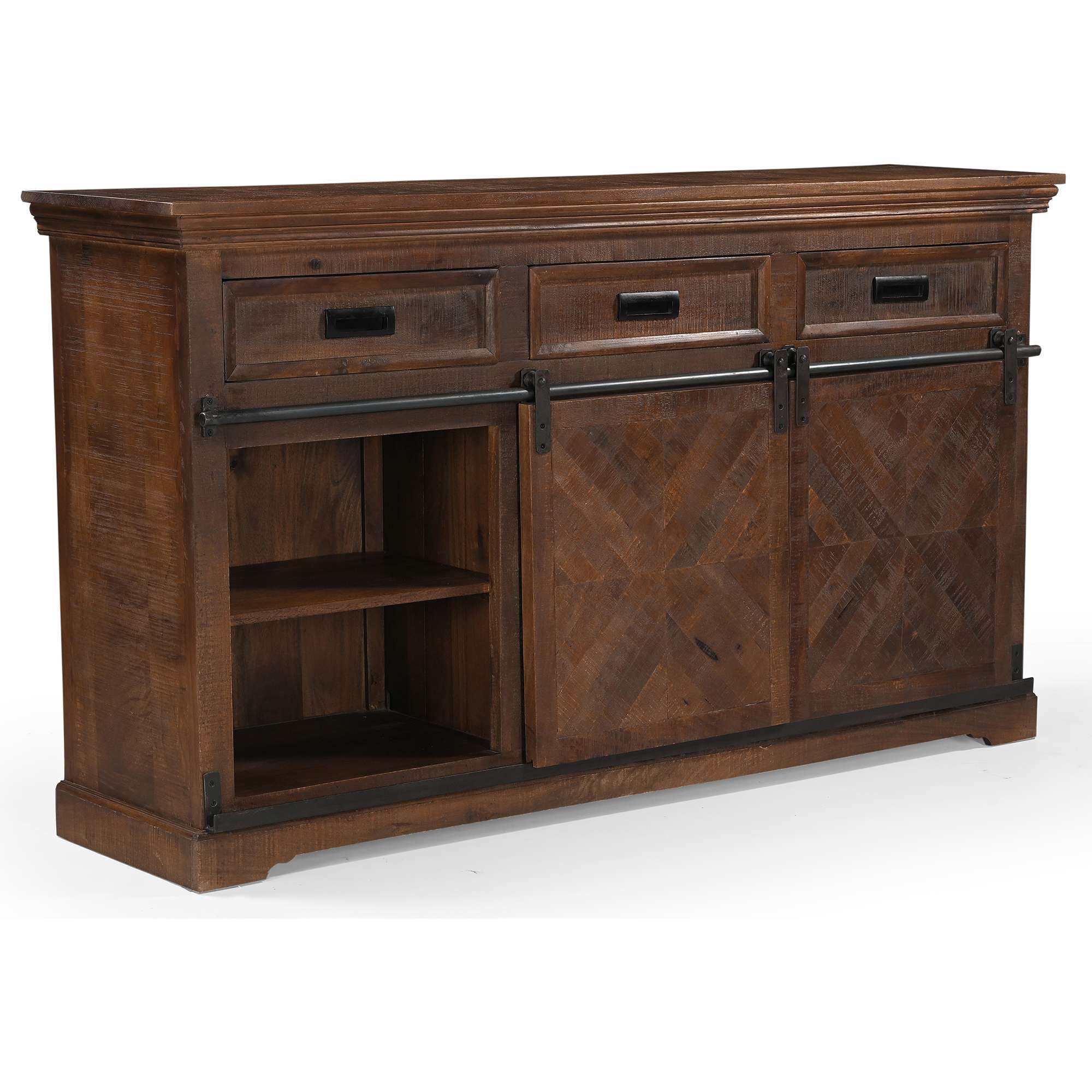 OTTO home Sideboard »Don Barn« mit 2 Schiebetüren, handgefertigt, Unika-Möbel, Breite 160 cm