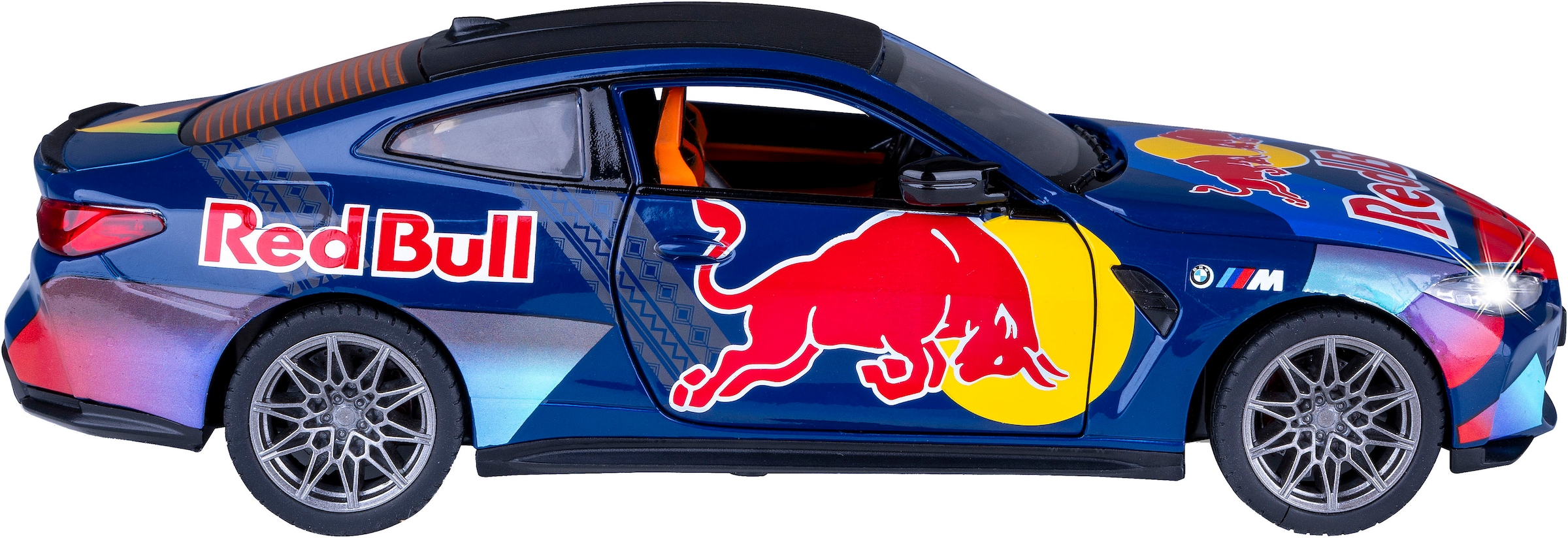 Jamara Spielzeug-Auto »Diecast BMW M4 blau inklusive Batterien« LED Licht; Maßstab 1:24