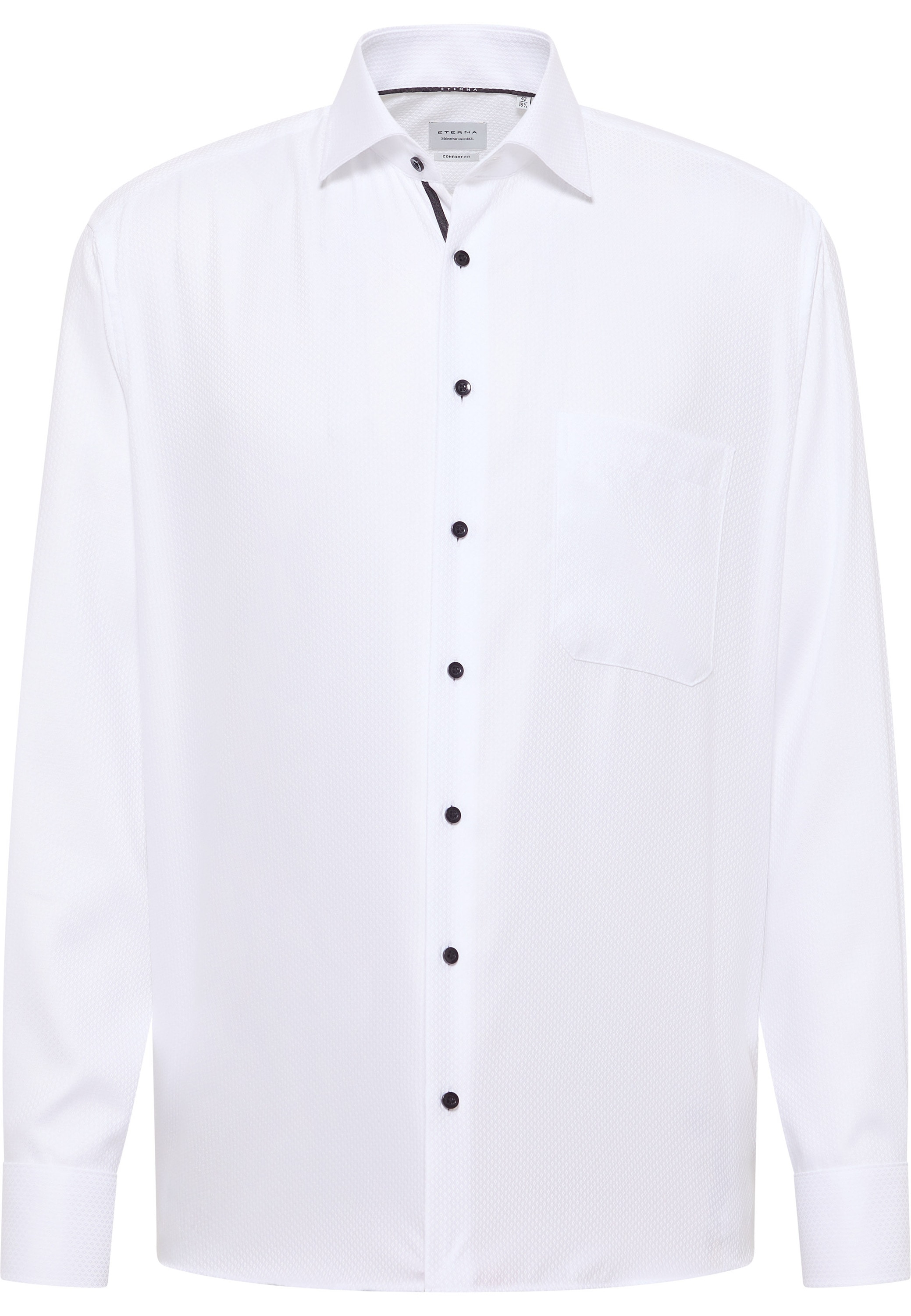 Eterna Langarmhemd »COMFORT FIT«, NON IRON (bügelfrei)