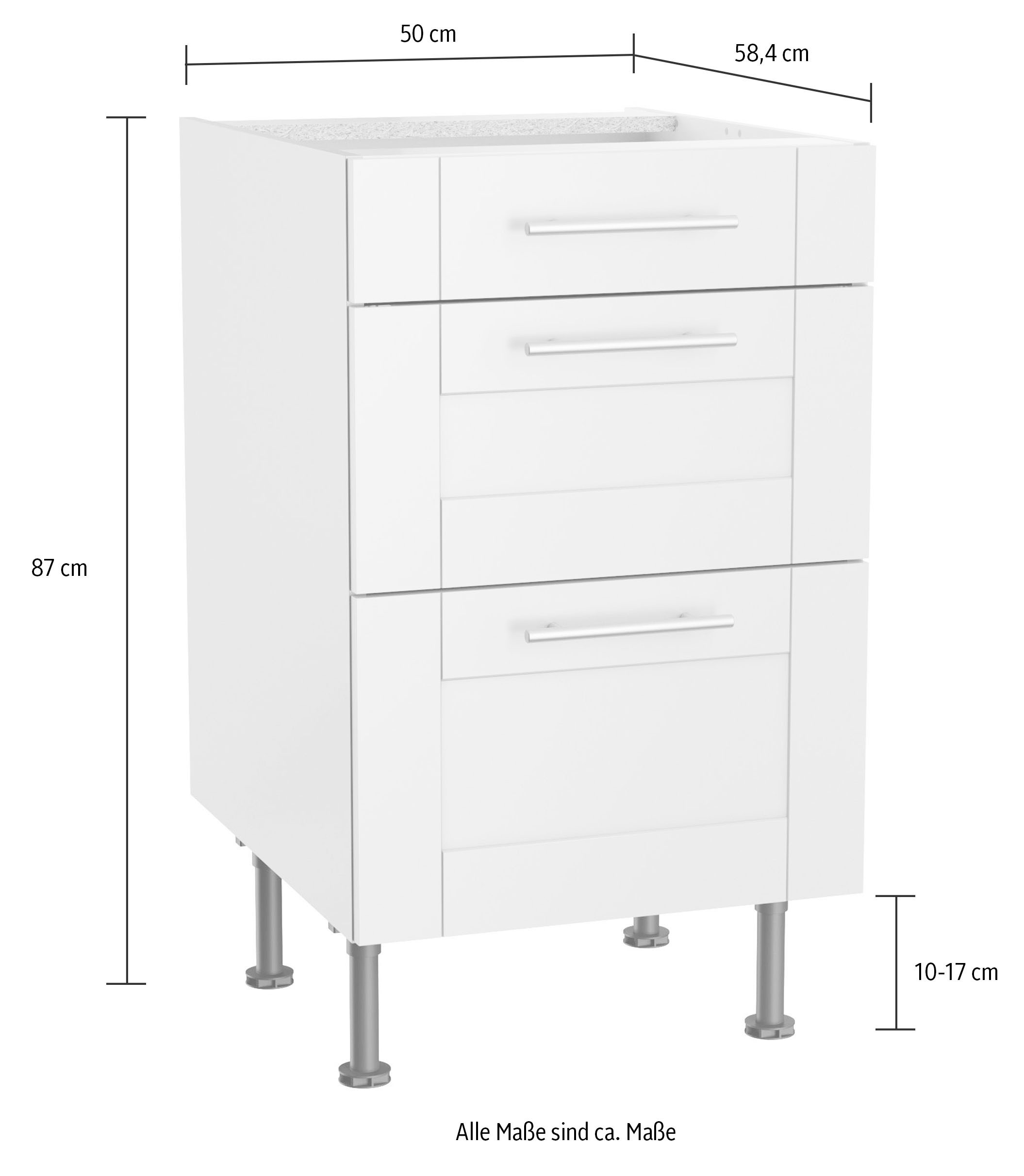 OPTIFIT Unterschrank »Ahus«, Breite 50 cm